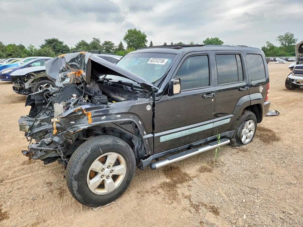 2010 Jeep Liberty Sport Charcoal vin: 1J4PN2GK2AW125433
