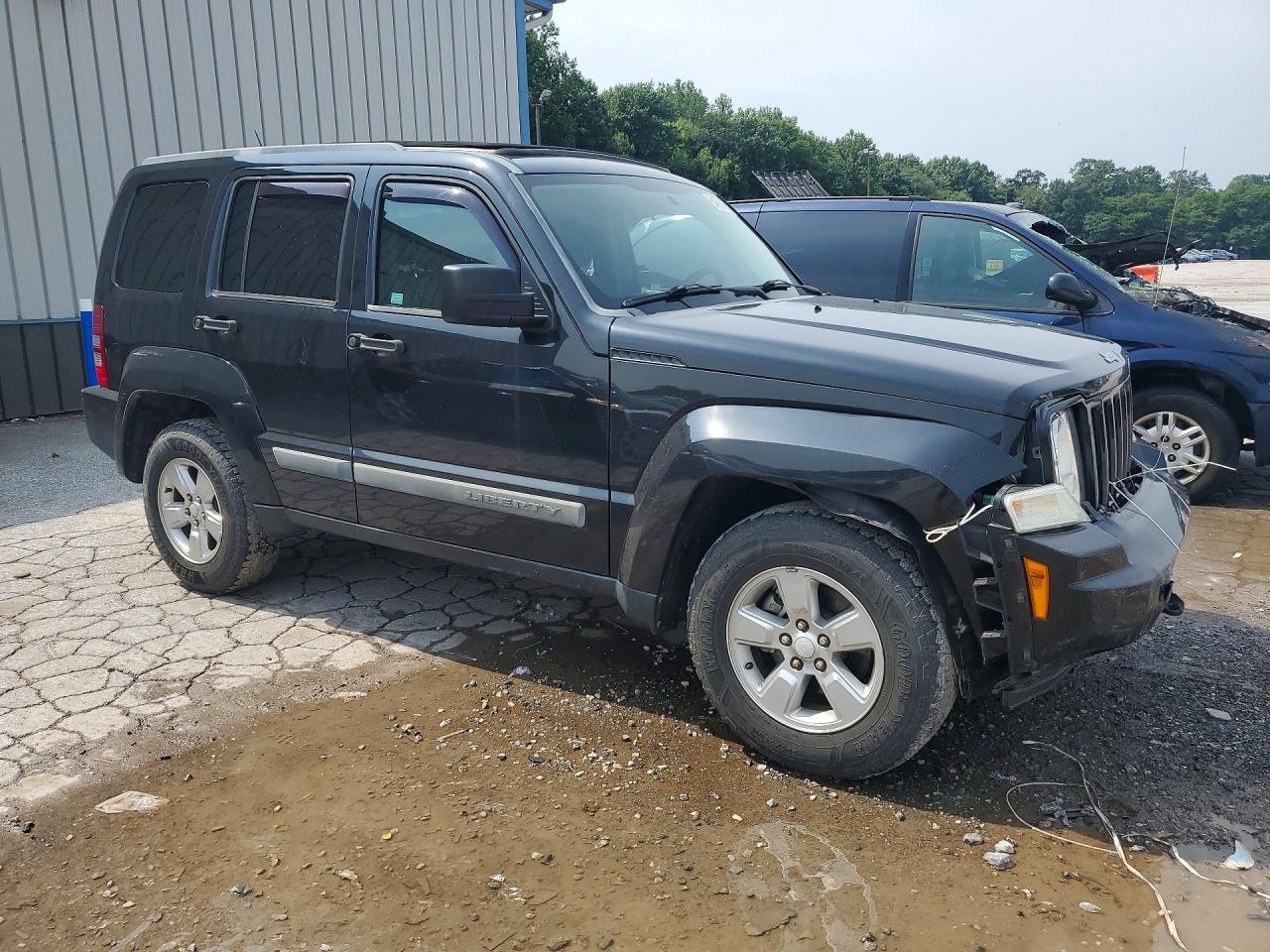 2010 Jeep Liberty Sport Черный vin: 1J4PN2GK2AW159338