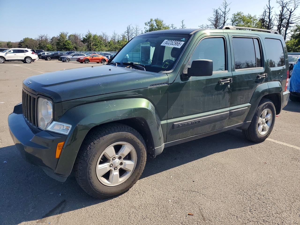 2010 Jeep Liberty Sport Green vin: 1J4PN2GK2AW177726