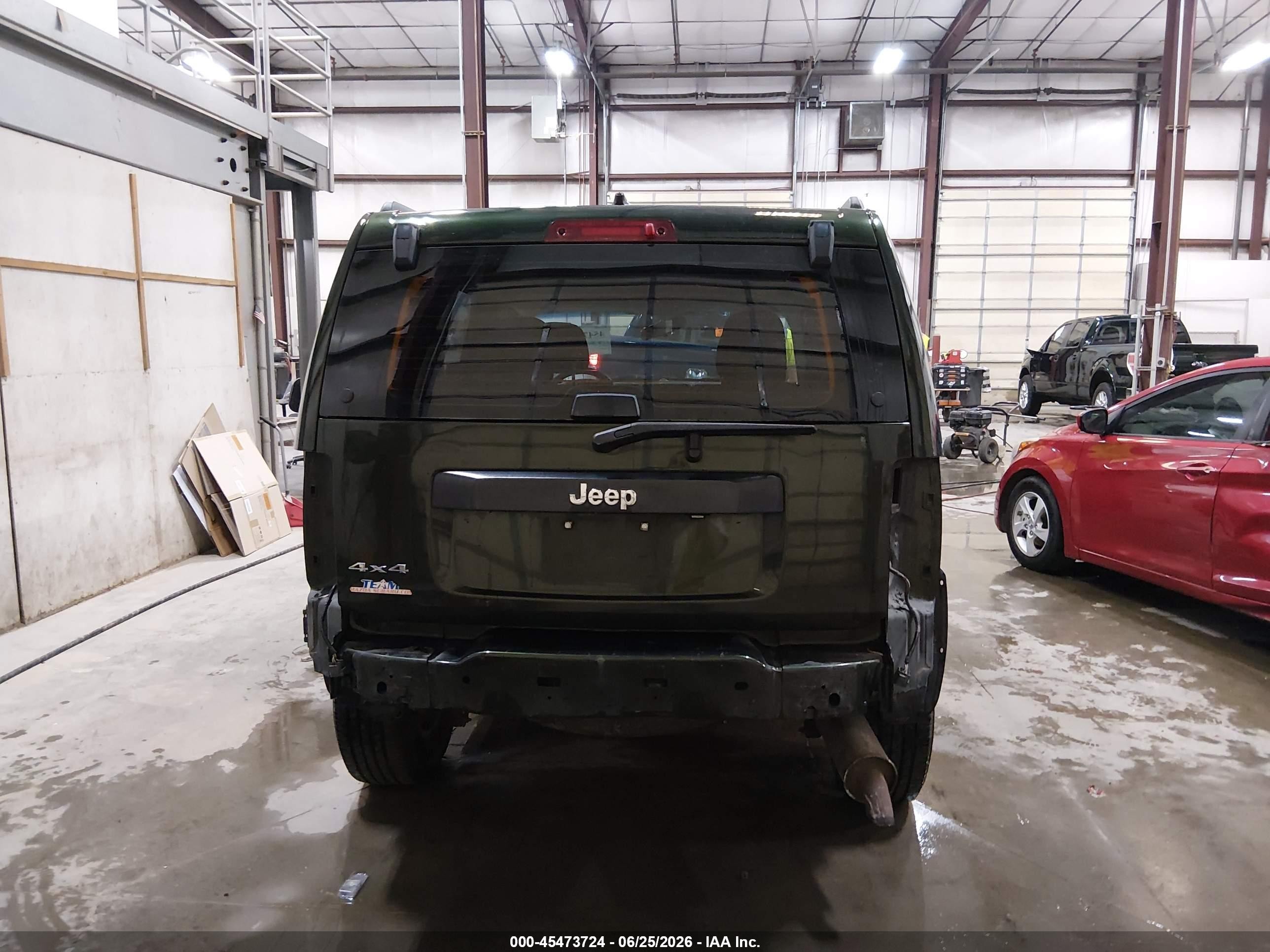2011 Jeep Liberty Sport Green vin: 1J4PN2GK2BW510654