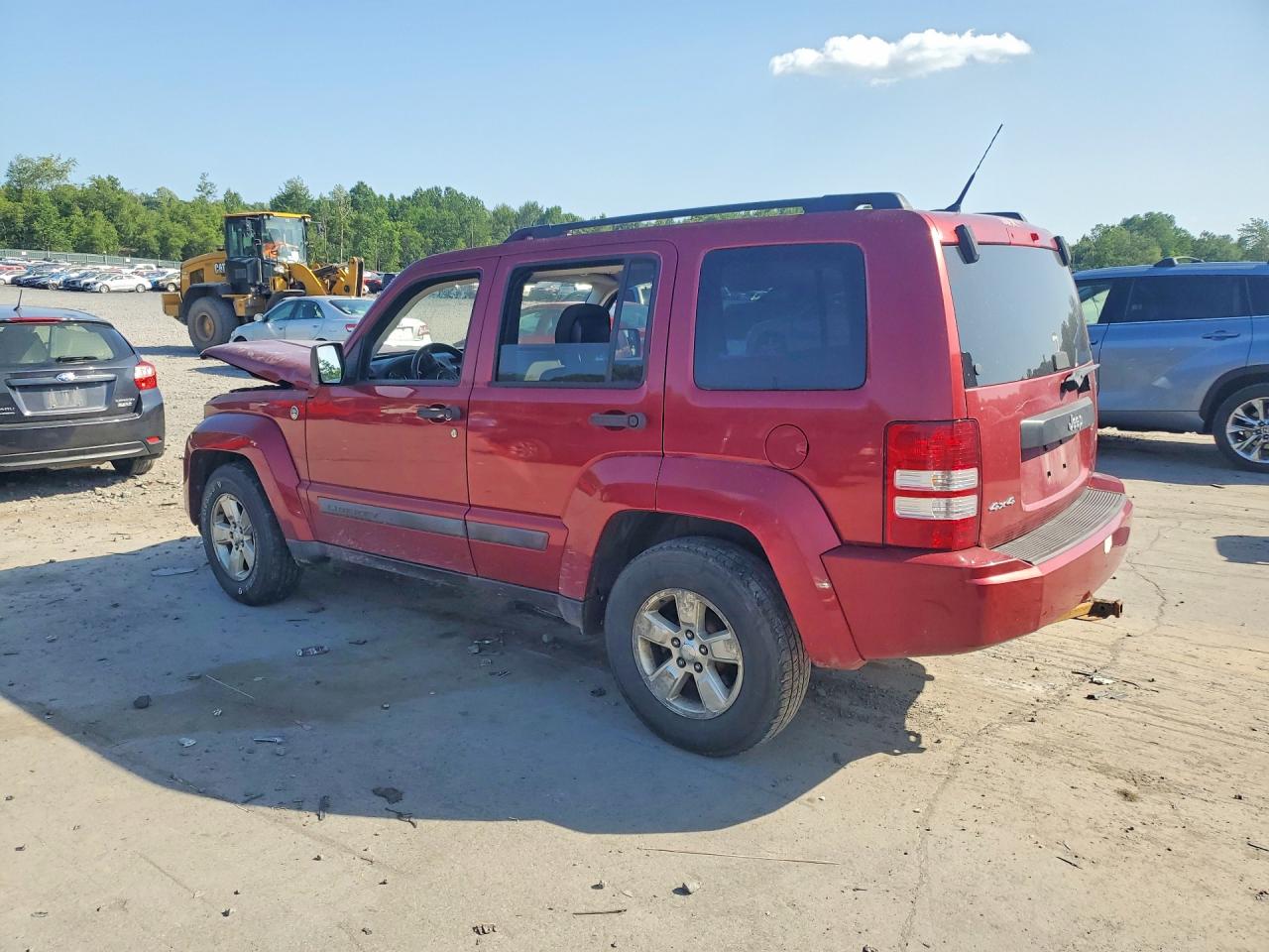2011 Jeep Liberty Sport Burgundy vin: 1J4PN2GK2BW569302