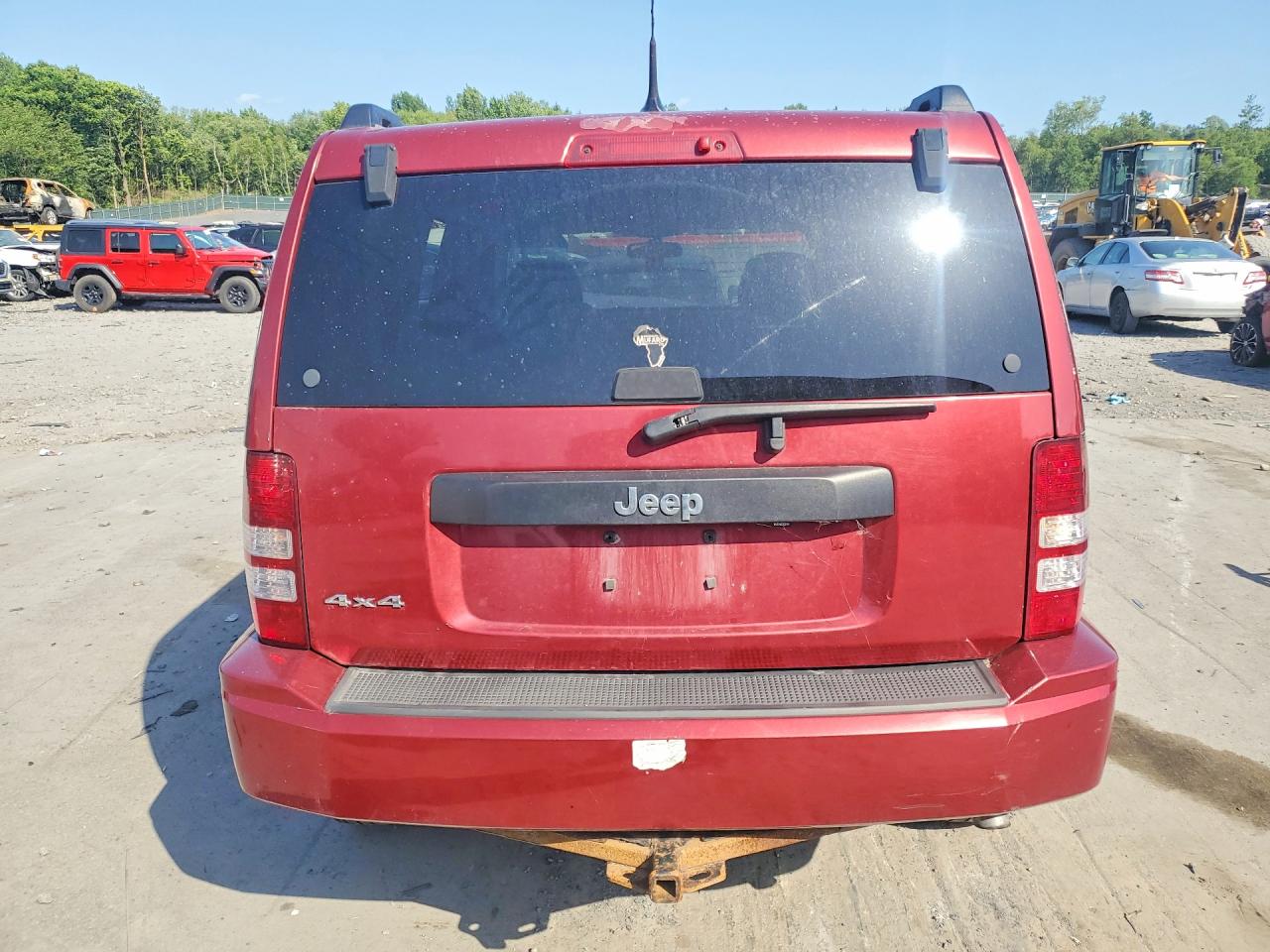 2011 Jeep Liberty Sport Burgundy vin: 1J4PN2GK2BW569302
