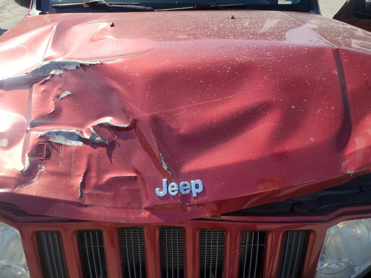 2011 Jeep Liberty Sport Burgundy vin: 1J4PN2GK2BW569302