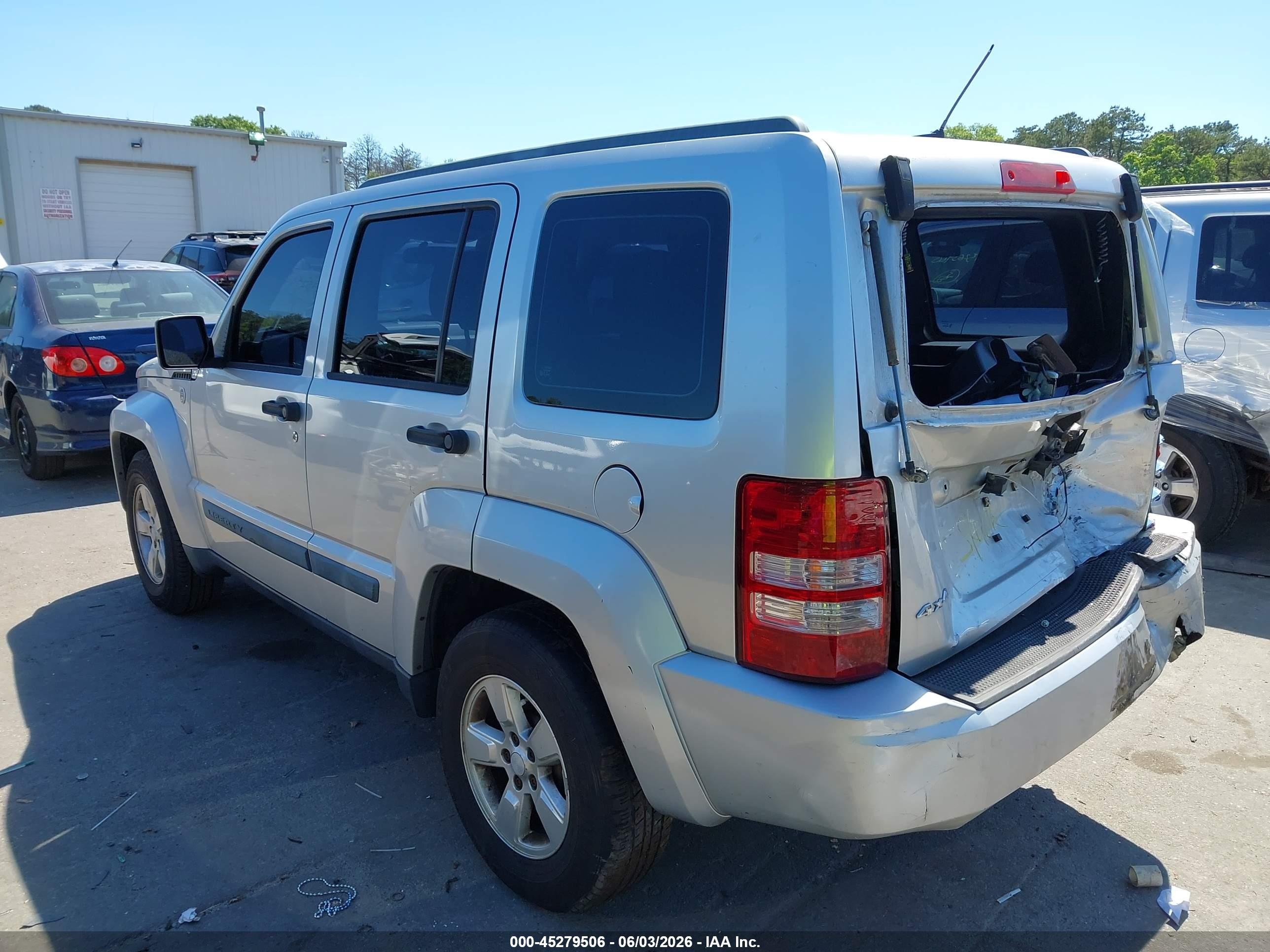 2010 Jeep Liberty Sport Gray vin: 1J4PN2GK3AW103828