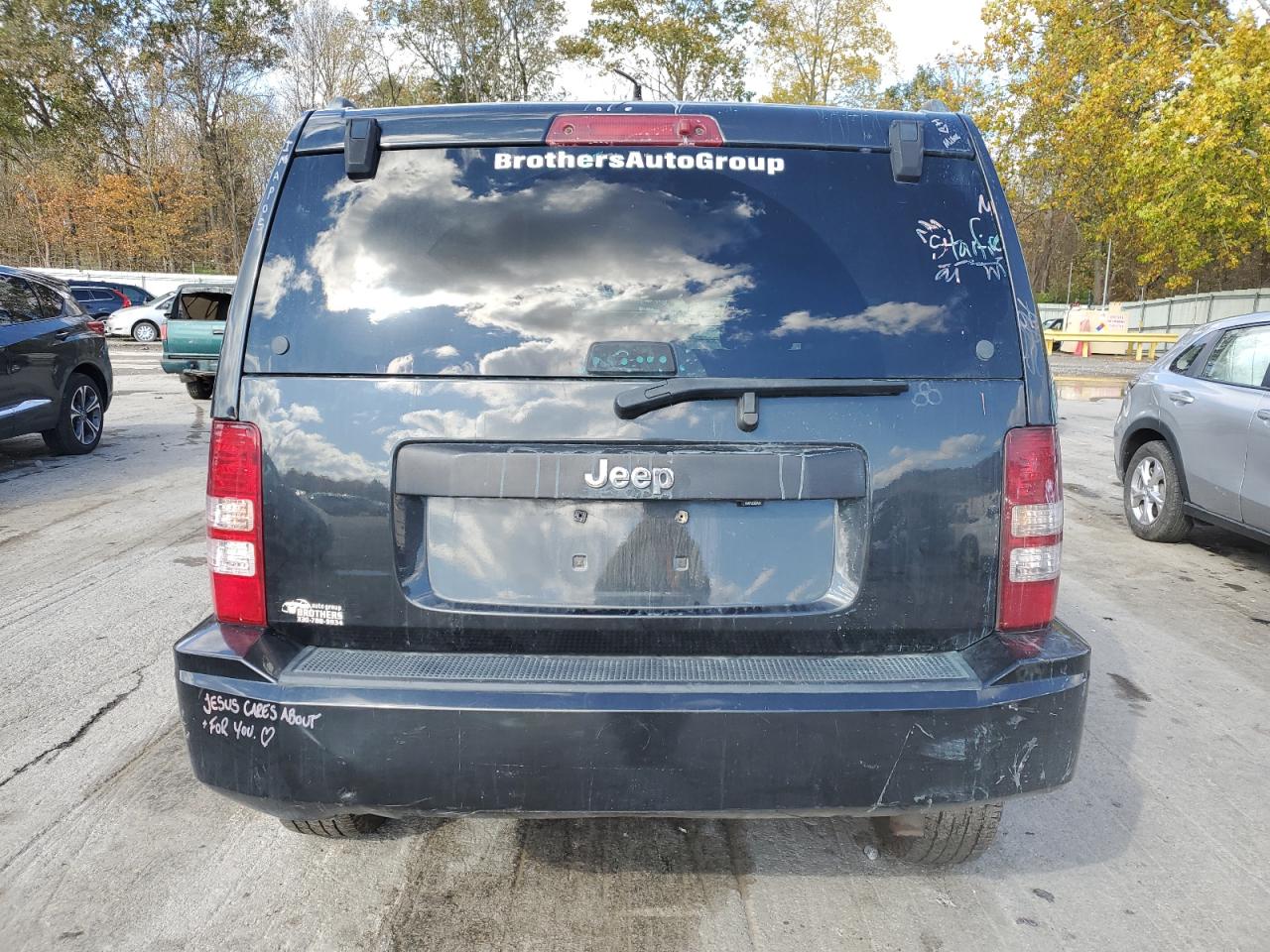 2010 Jeep Liberty Sport Black vin: 1J4PN2GK3AW111945