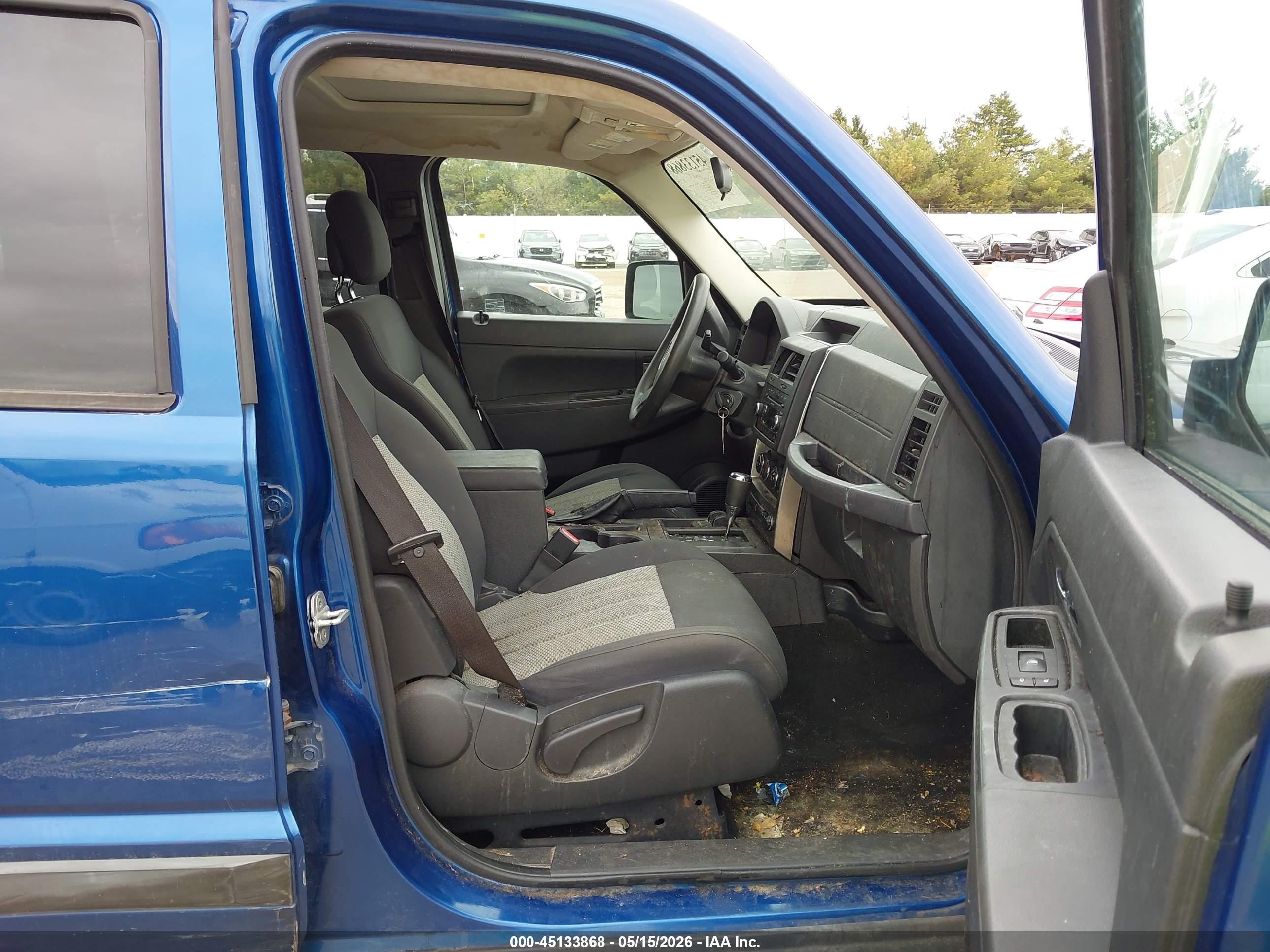 2010 Jeep Liberty Sport Blue vin: 1J4PN2GK3AW176956