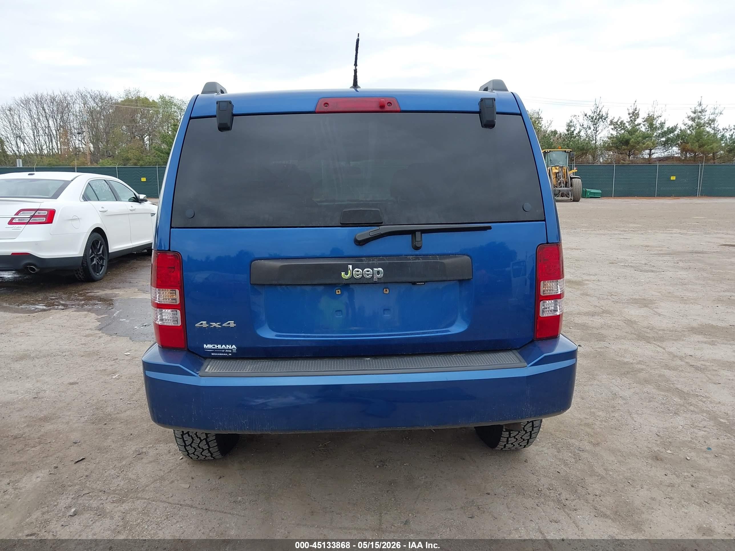 2010 Jeep Liberty Sport Blue vin: 1J4PN2GK3AW176956