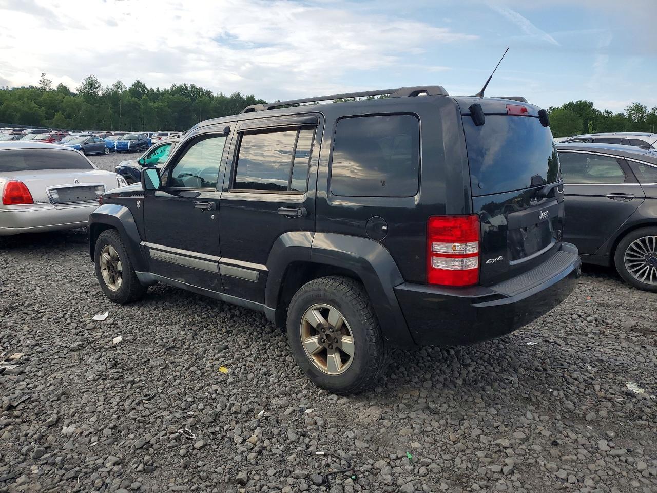 2011 Jeep Liberty Sport Black vin: 1J4PN2GK3BW529780
