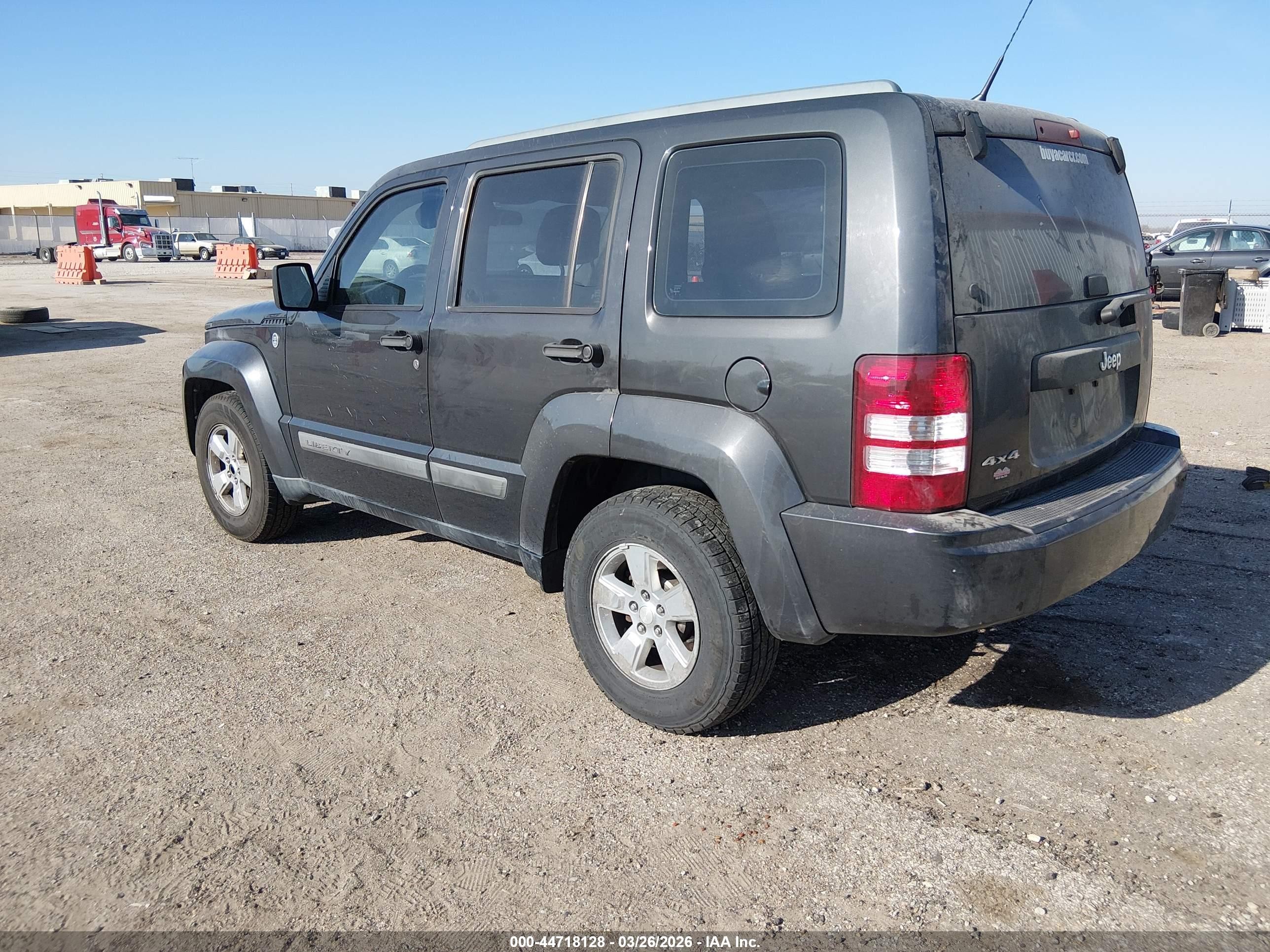 2011 Jeep Liberty Sport Gray vin: 1J4PN2GK3BW553867
