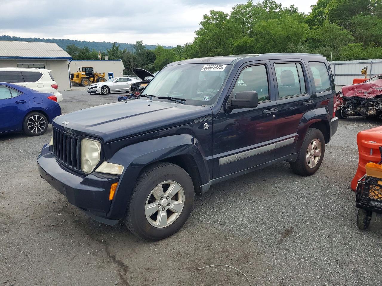 2011 Jeep Liberty Sport Синий vin: 1J4PN2GK3BW577716