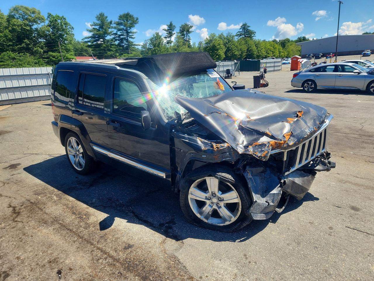 2011 Jeep Liberty Sport Black vin: 1J4PN2GK3BW584438