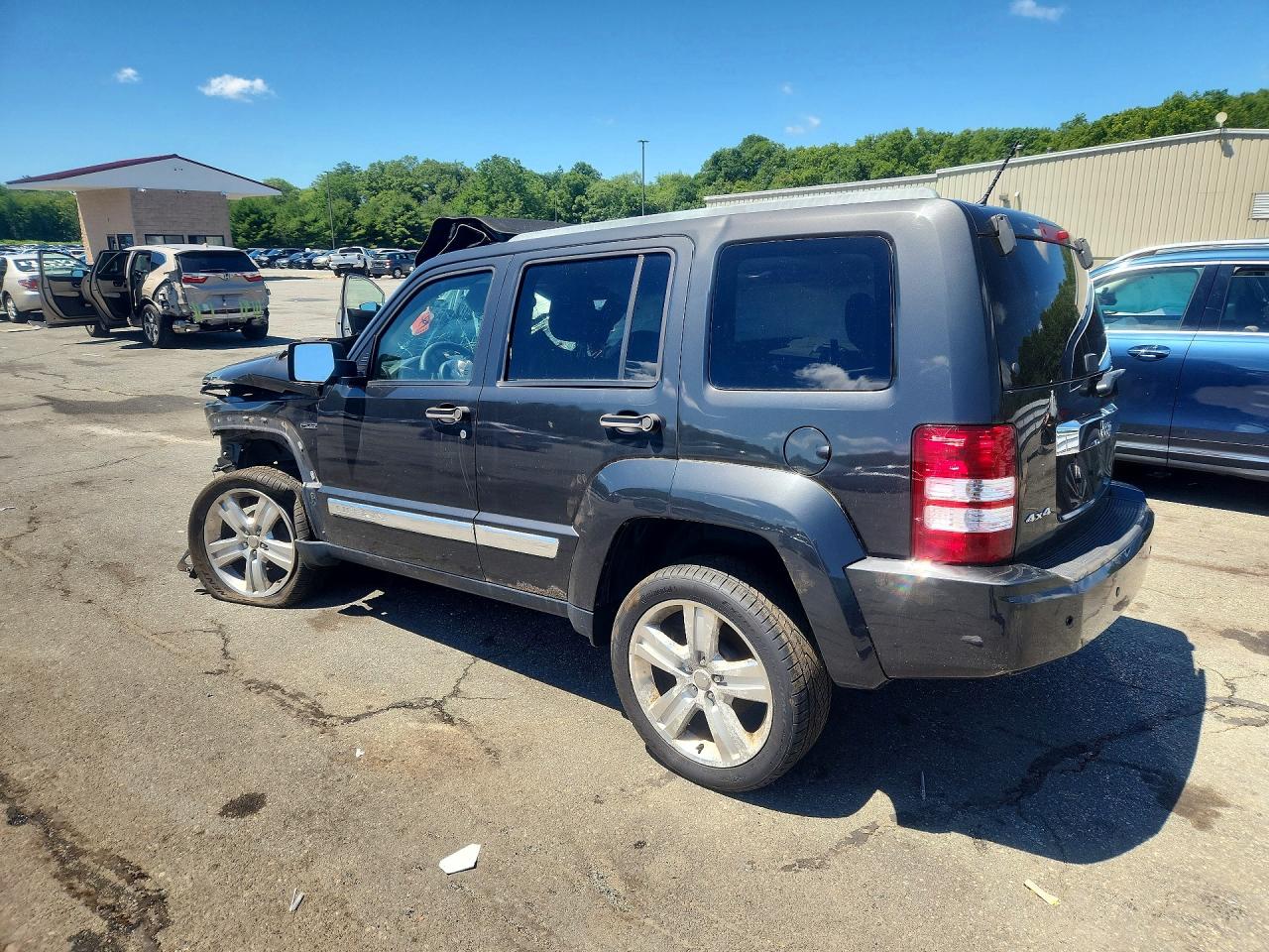 2011 Jeep Liberty Sport Black vin: 1J4PN2GK3BW584438