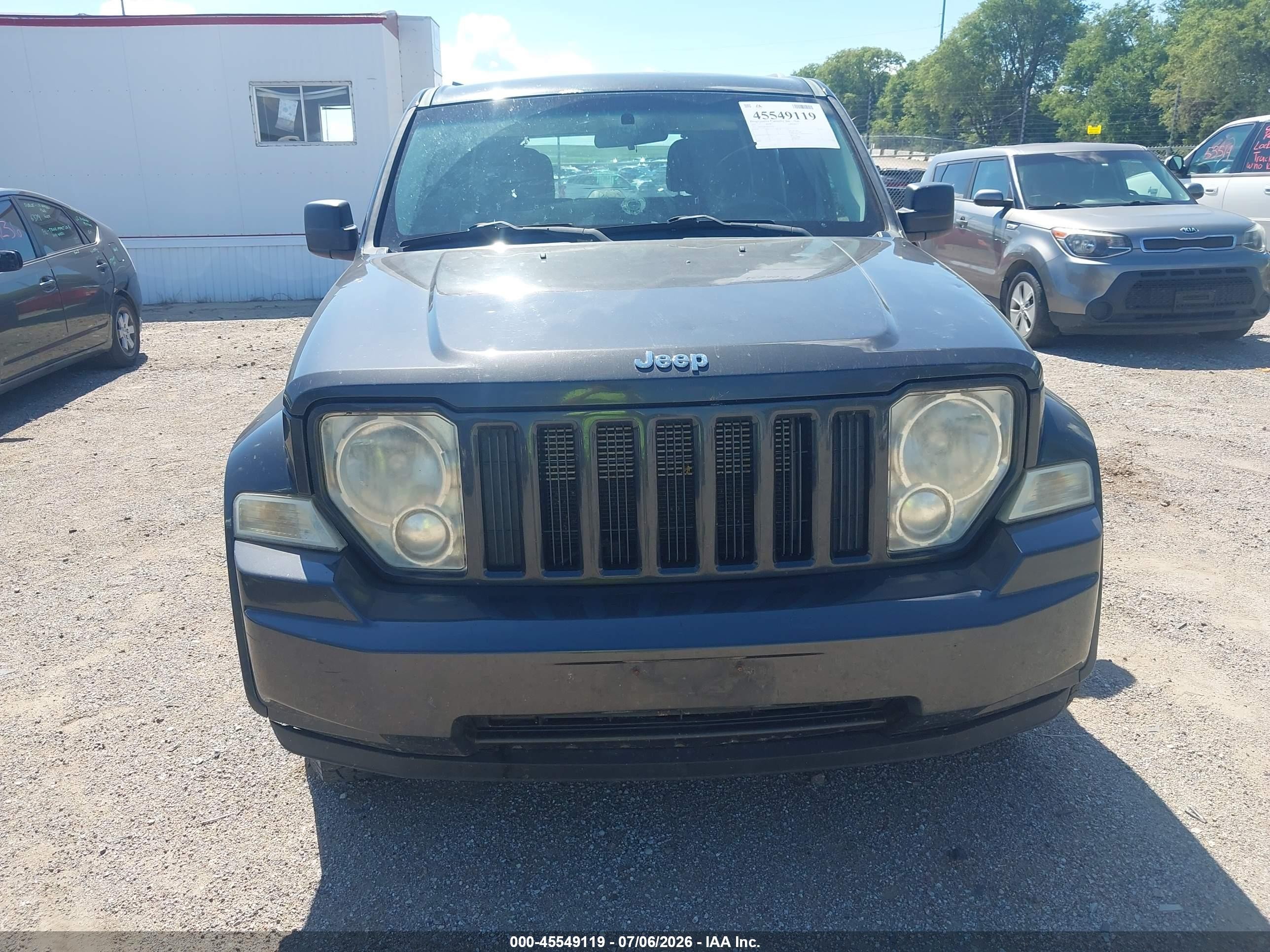 2011 Jeep Liberty Sport Black vin: 1J4PN2GK3BW595472