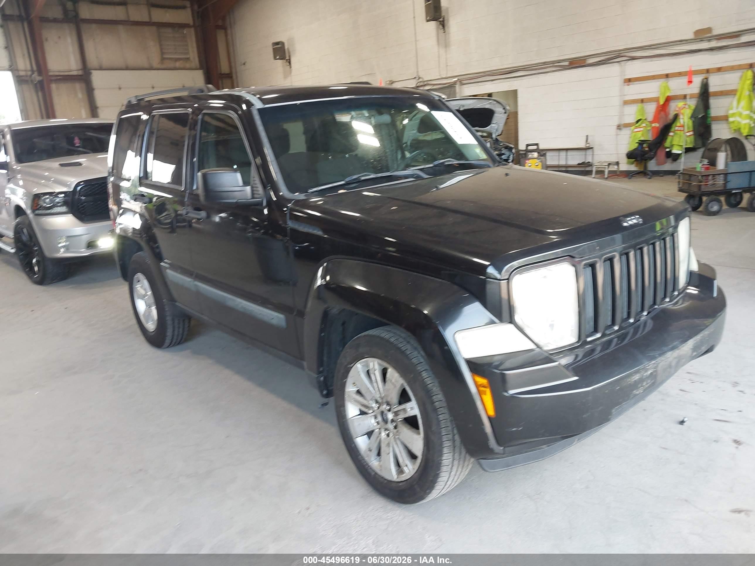 2010 Jeep Liberty Sport Black vin: 1J4PN2GK4AW115132