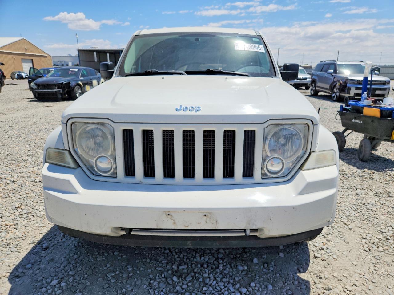 2010 Jeep Liberty Sport Белый vin: 1J4PN2GK4AW128561