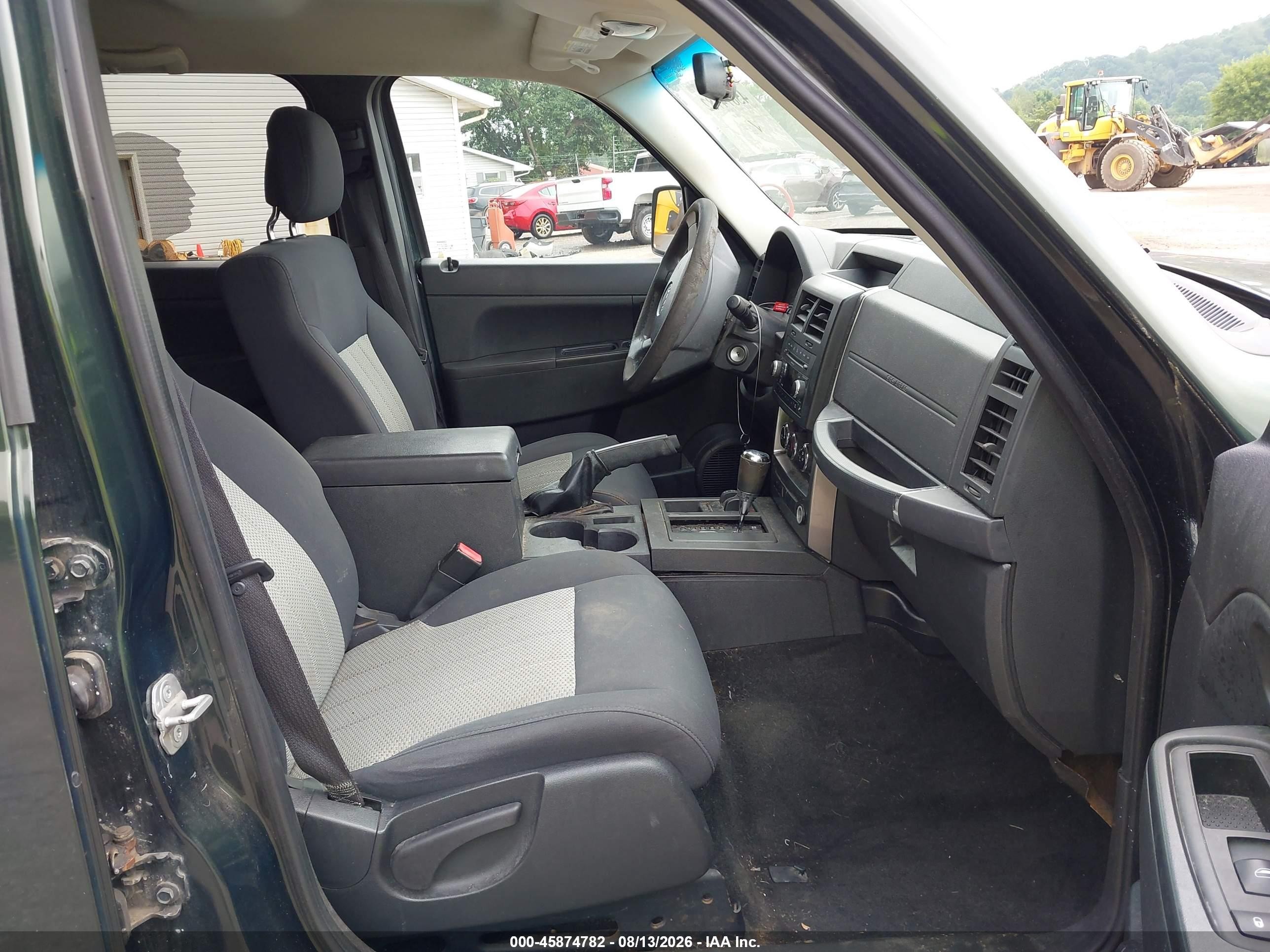 2010 Jeep Liberty Sport Green vin: 1J4PN2GK4AW141312