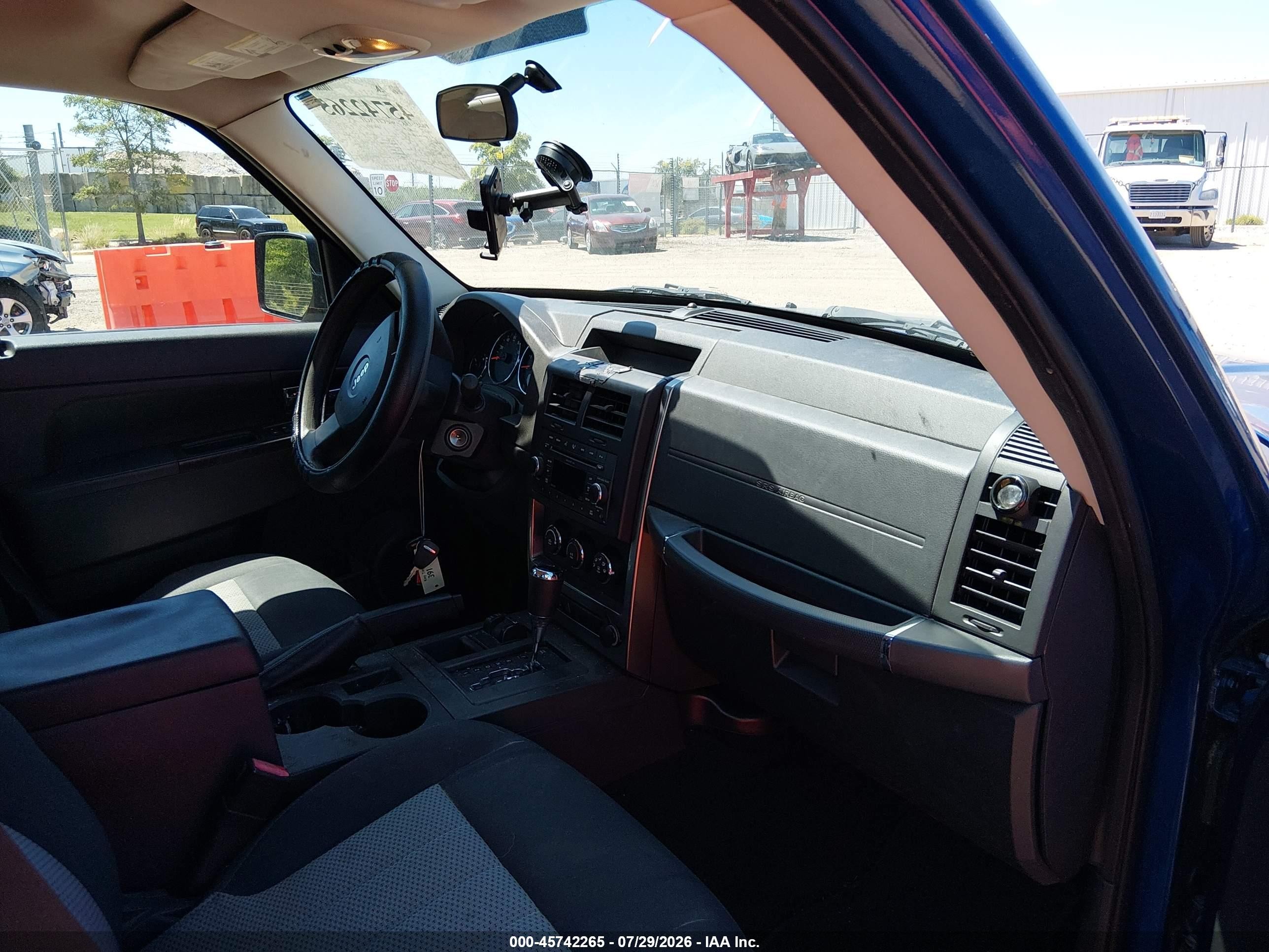 2010 Jeep Liberty Sport Blue vin: 1J4PN2GK4AW168770
