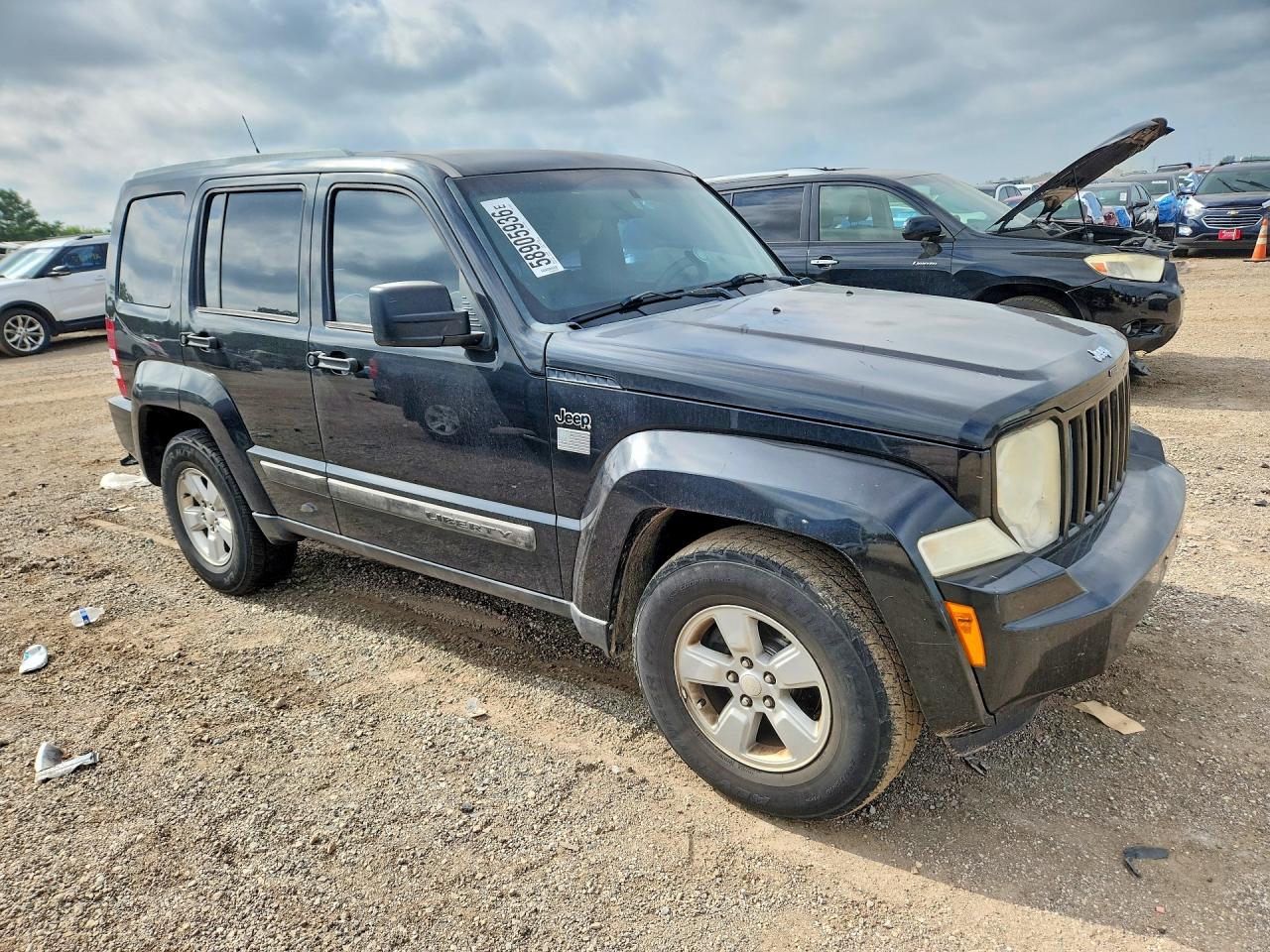 2011 Jeep Liberty Sport Black vin: 1J4PN2GK4BW524832