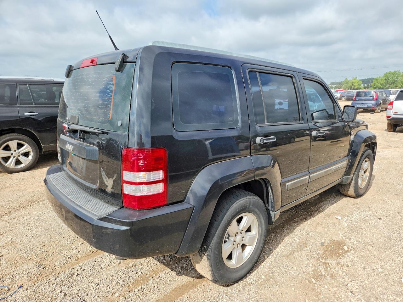 2011 Jeep Liberty Sport Black vin: 1J4PN2GK4BW524832