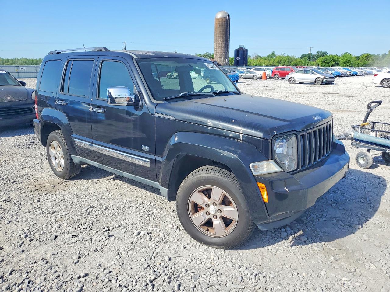 2011 Jeep Liberty Sport Black vin: 1J4PN2GK4BW557720