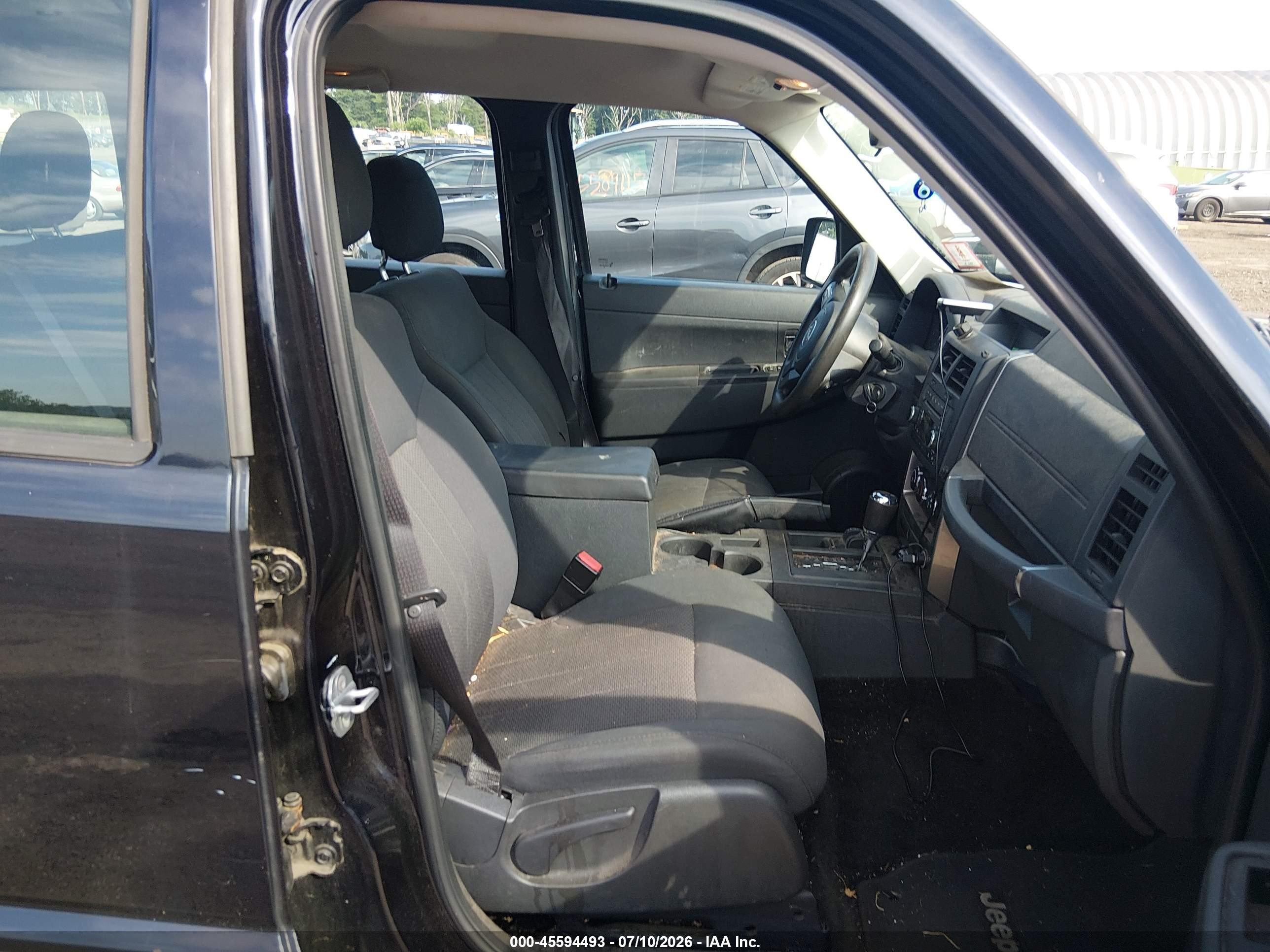 2011 Jeep Liberty Sport Black vin: 1J4PN2GK4BW560228