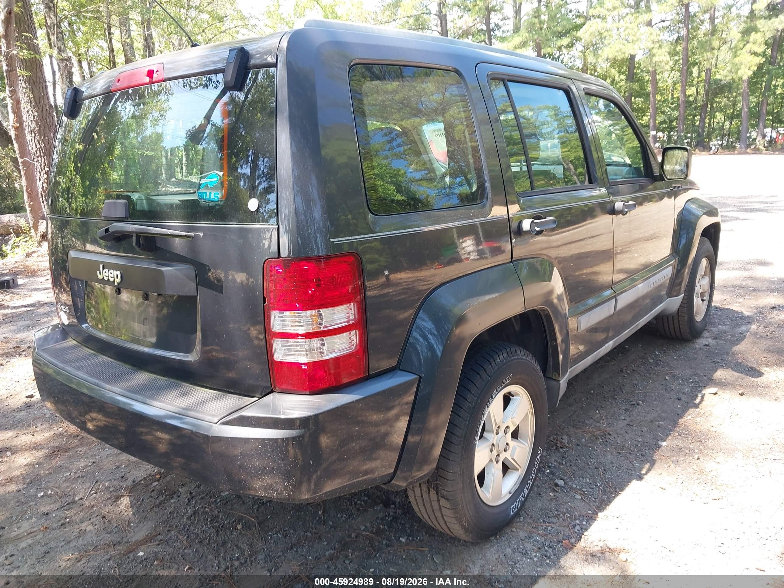 2011 Jeep Liberty Sport Black vin: 1J4PN2GK4BW579782
