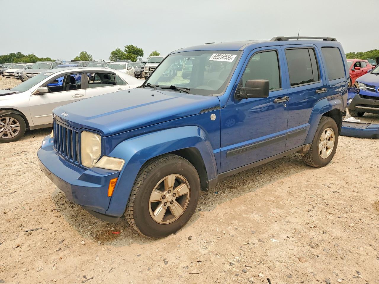 2010 Jeep Liberty Sport Blue vin: 1J4PN2GK5AW111560
