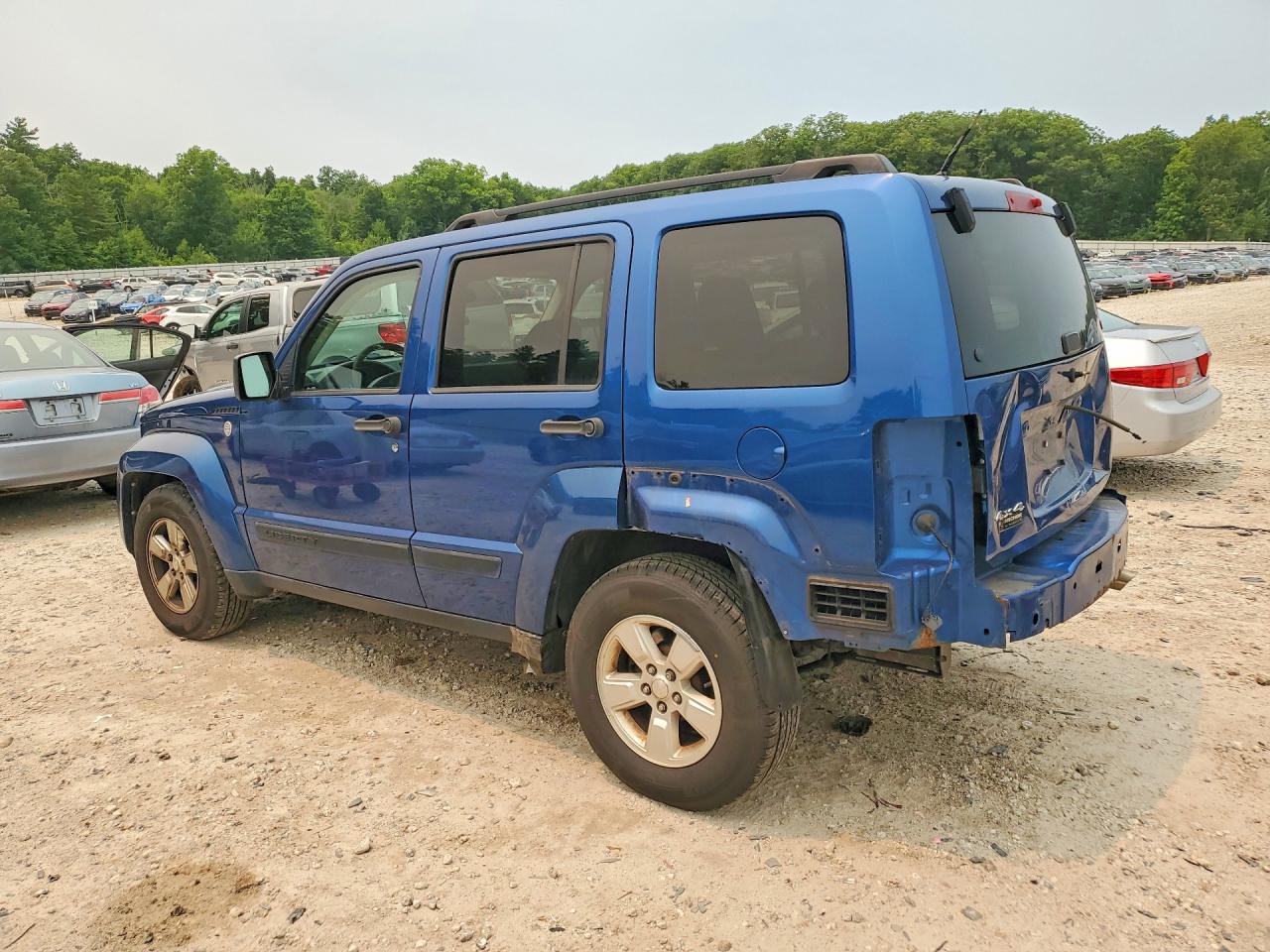 2010 Jeep Liberty Sport Blue vin: 1J4PN2GK5AW111560