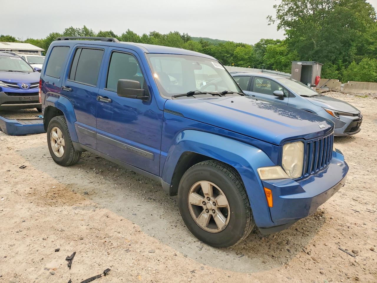 2010 Jeep Liberty Sport Blue vin: 1J4PN2GK5AW111560