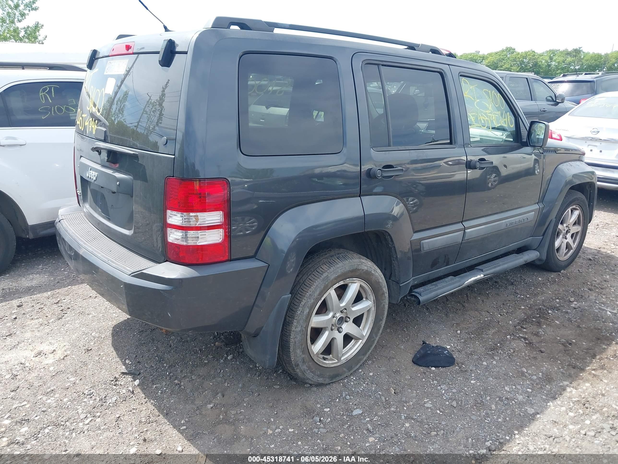 2010 Jeep Liberty Sport Gray vin: 1J4PN2GK5AW136409