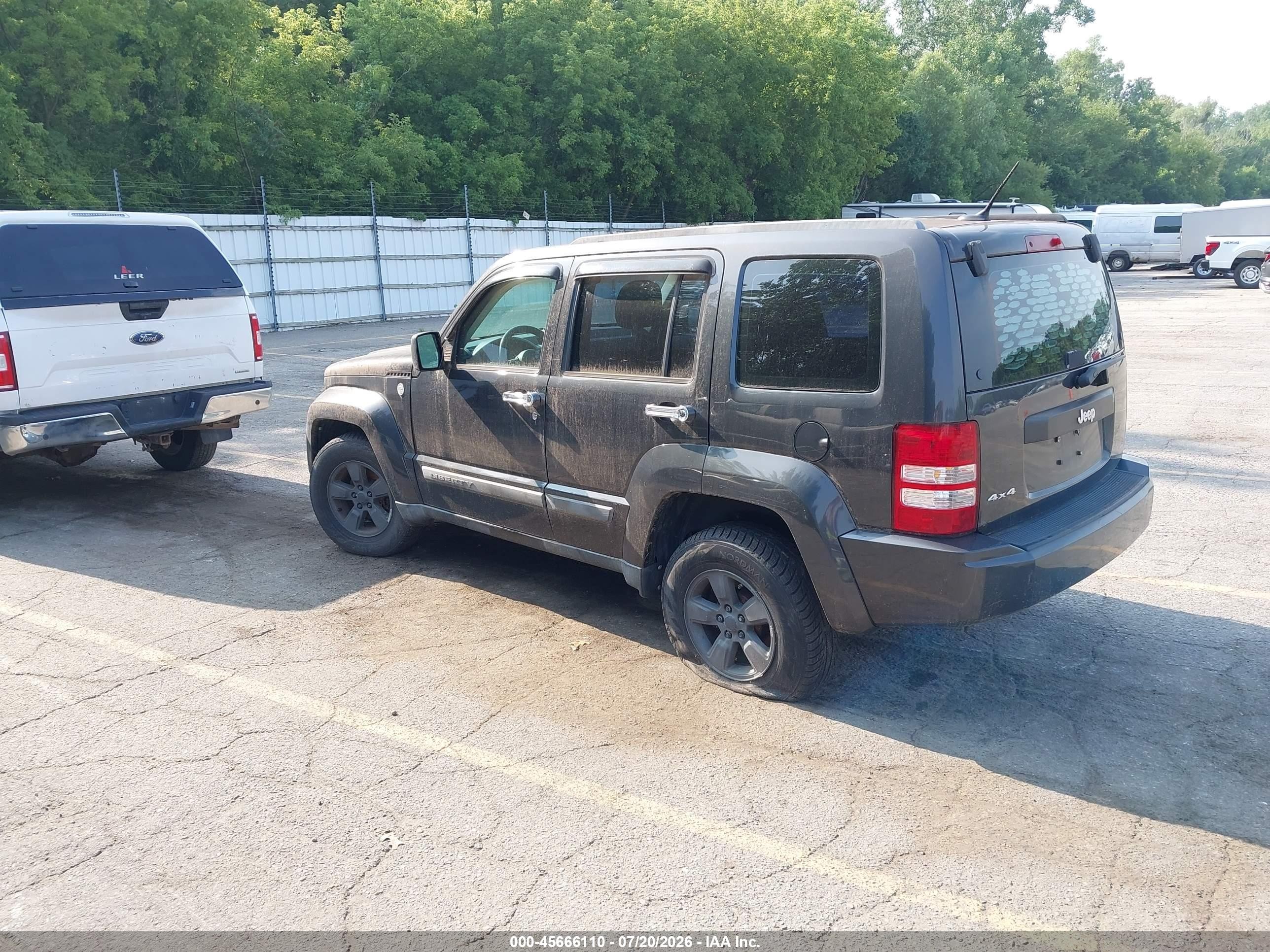 2011 Jeep Liberty Sport Black vin: 1J4PN2GK5BW501897