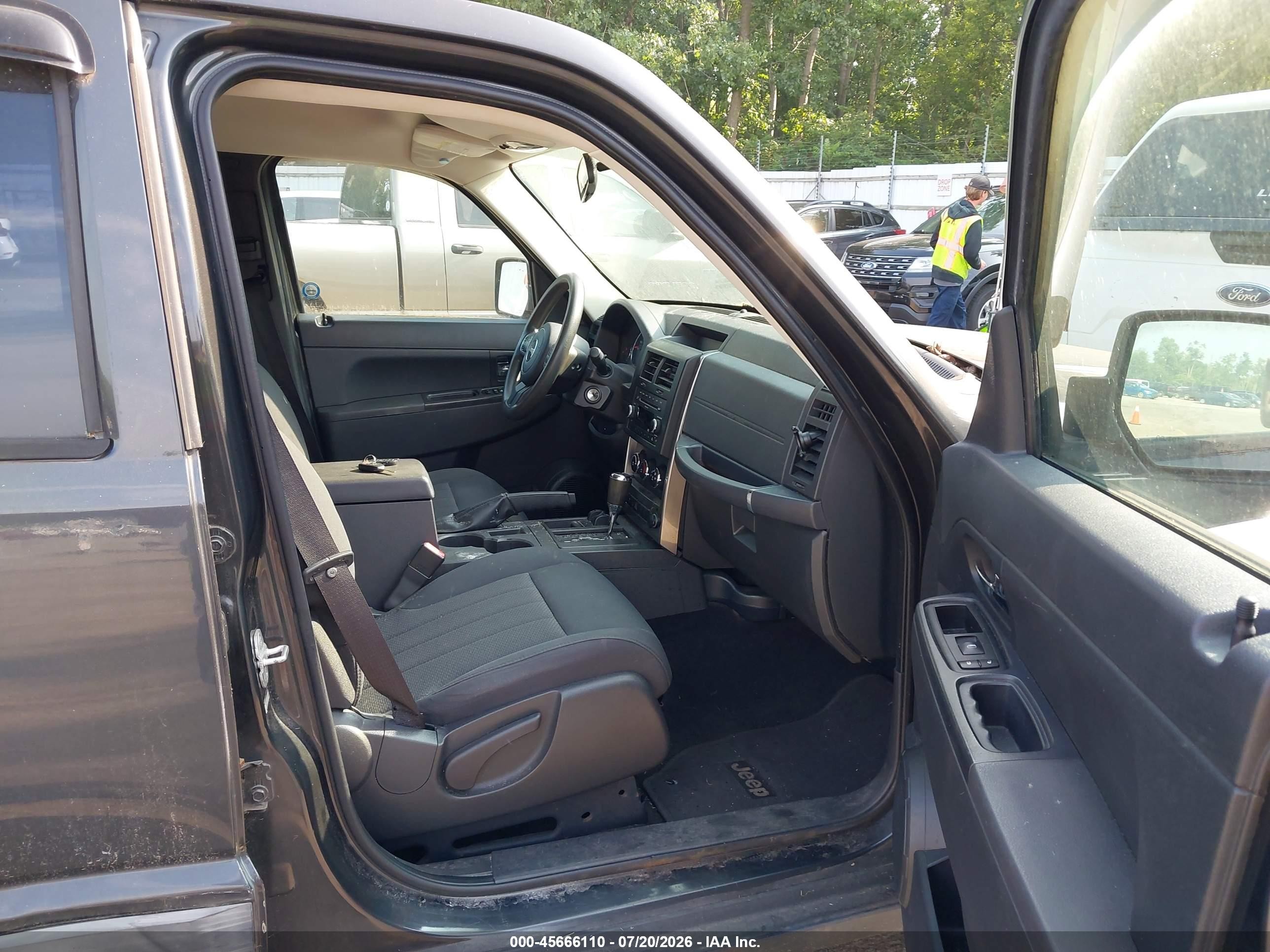 2011 Jeep Liberty Sport Black vin: 1J4PN2GK5BW501897