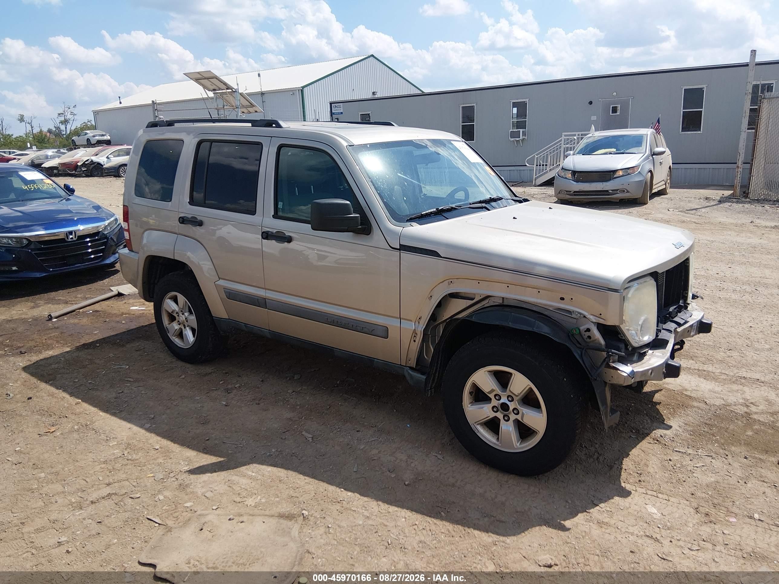 2011 Jeep Liberty Sport Желто-коричневый vin: 1J4PN2GK5BW545818