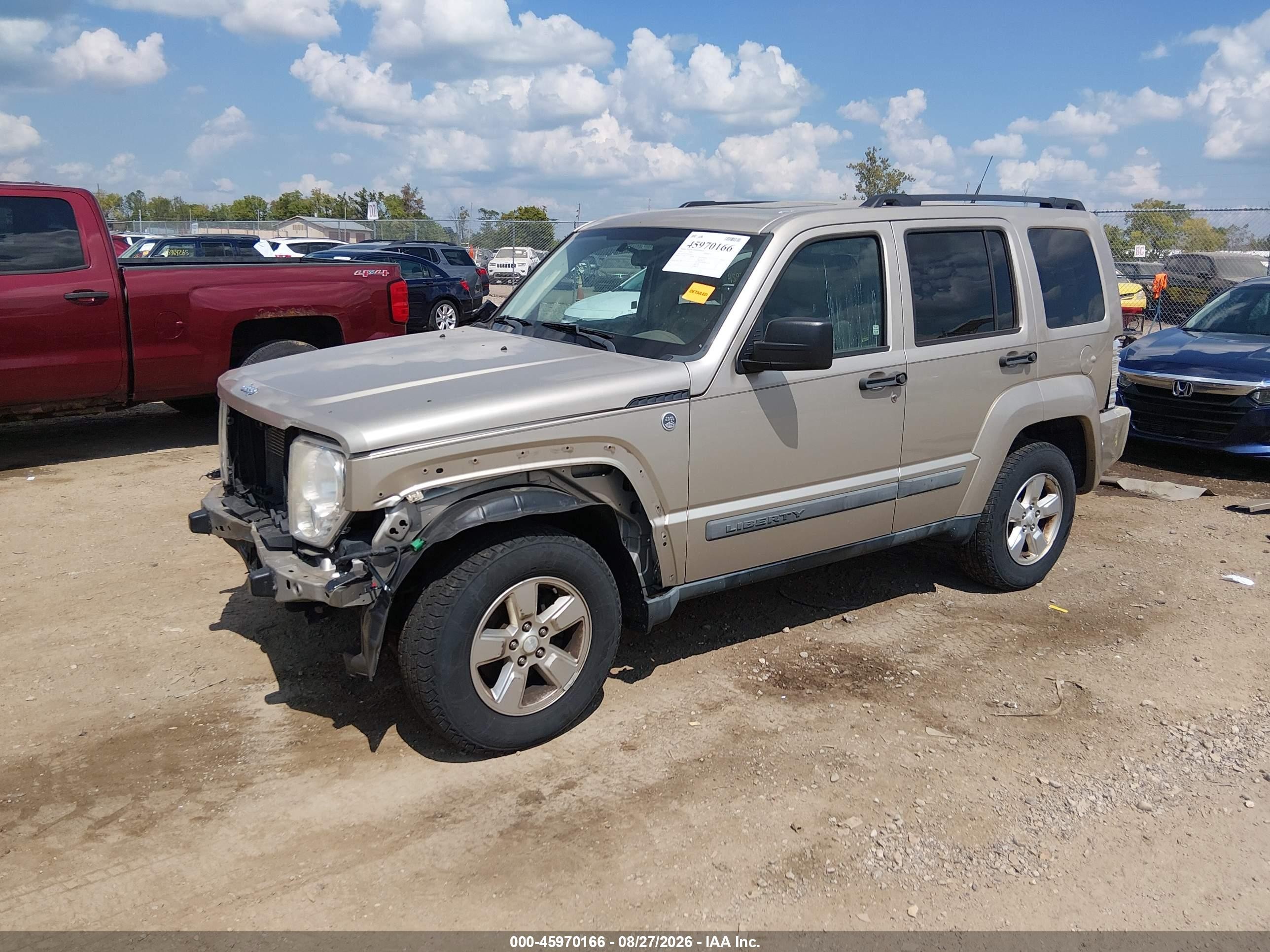2011 Jeep Liberty Sport Tan vin: 1J4PN2GK5BW545818