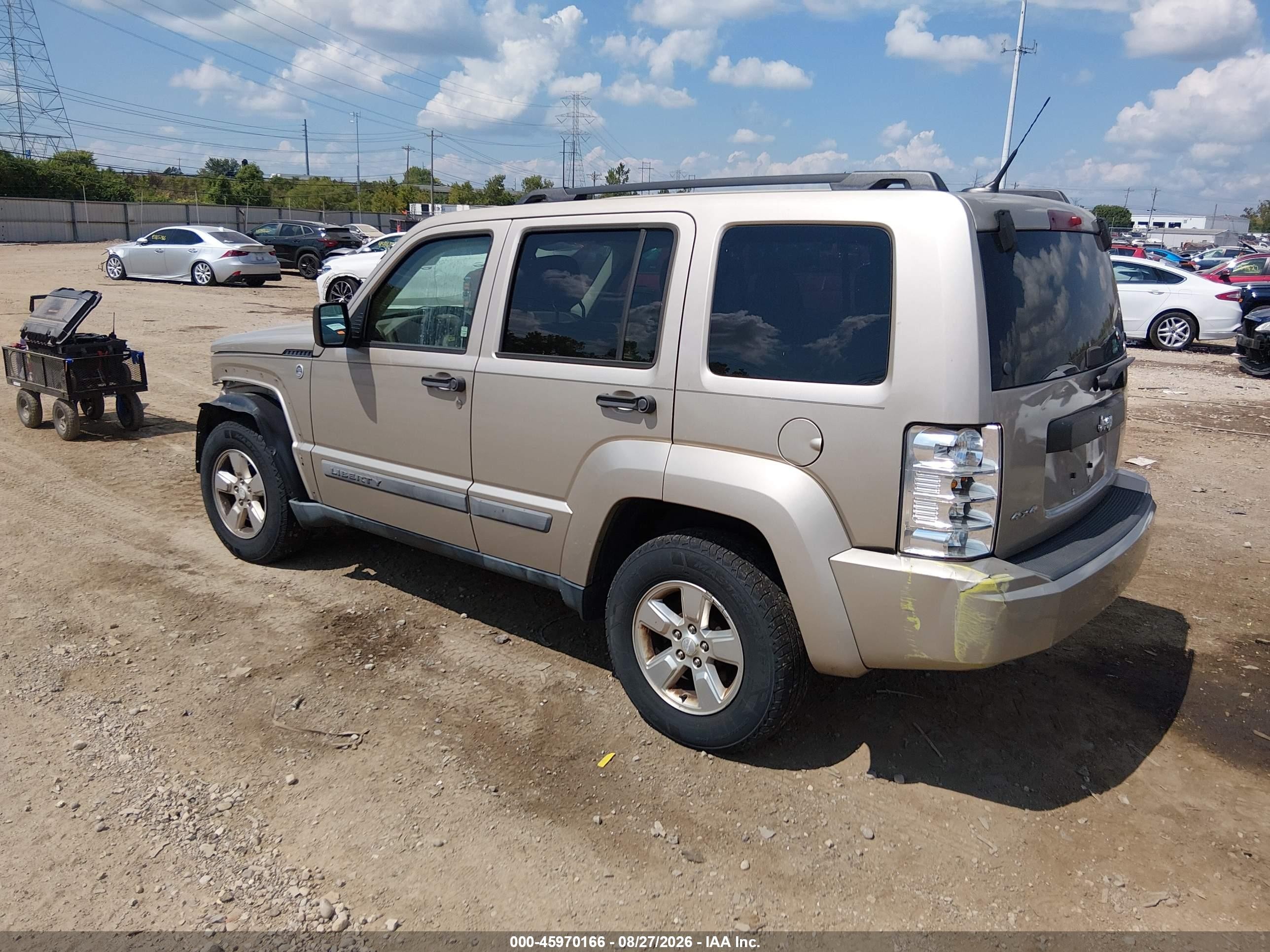2011 Jeep Liberty Sport Tan vin: 1J4PN2GK5BW545818
