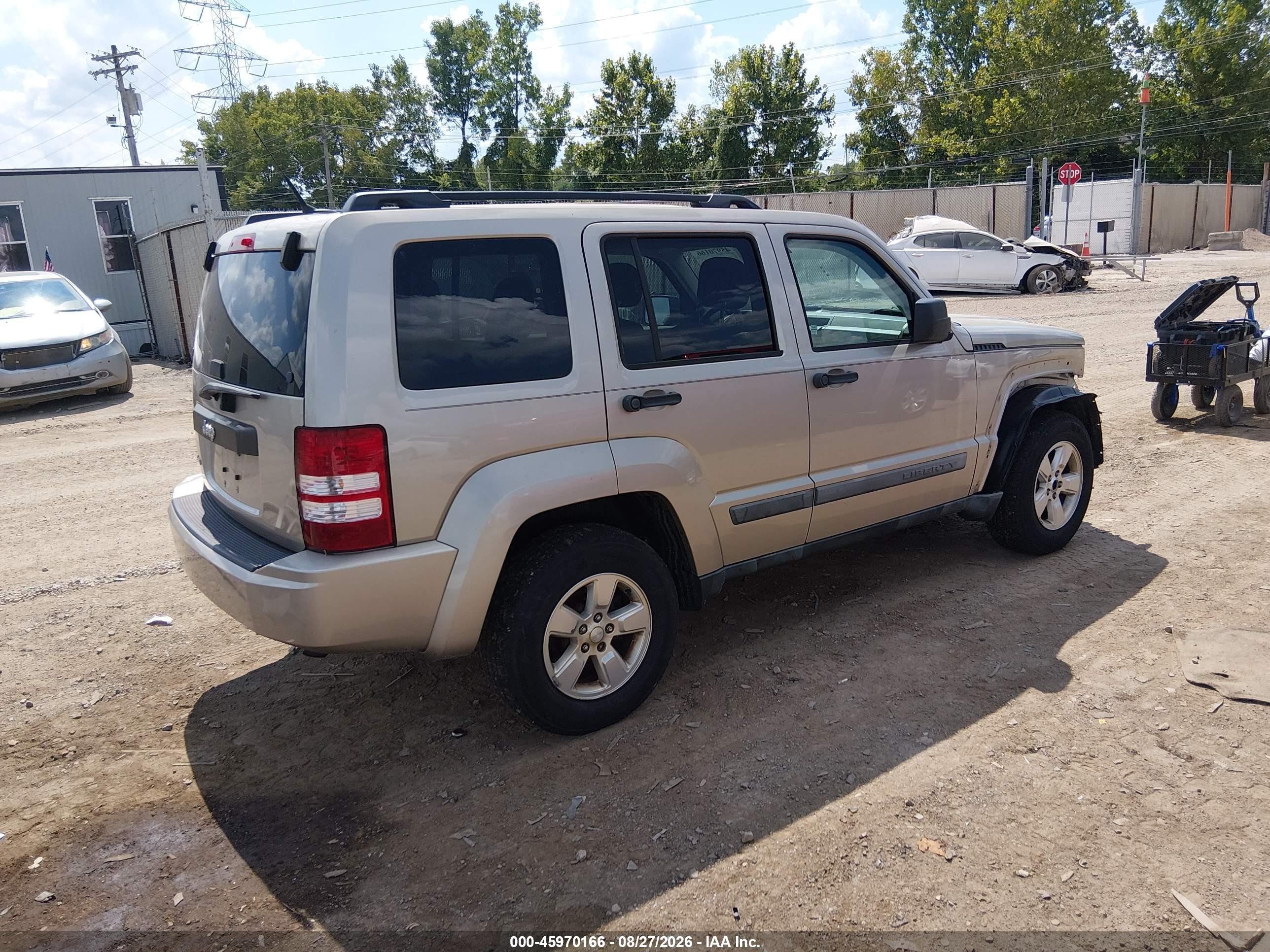 2011 Jeep Liberty Sport Tan vin: 1J4PN2GK5BW545818
