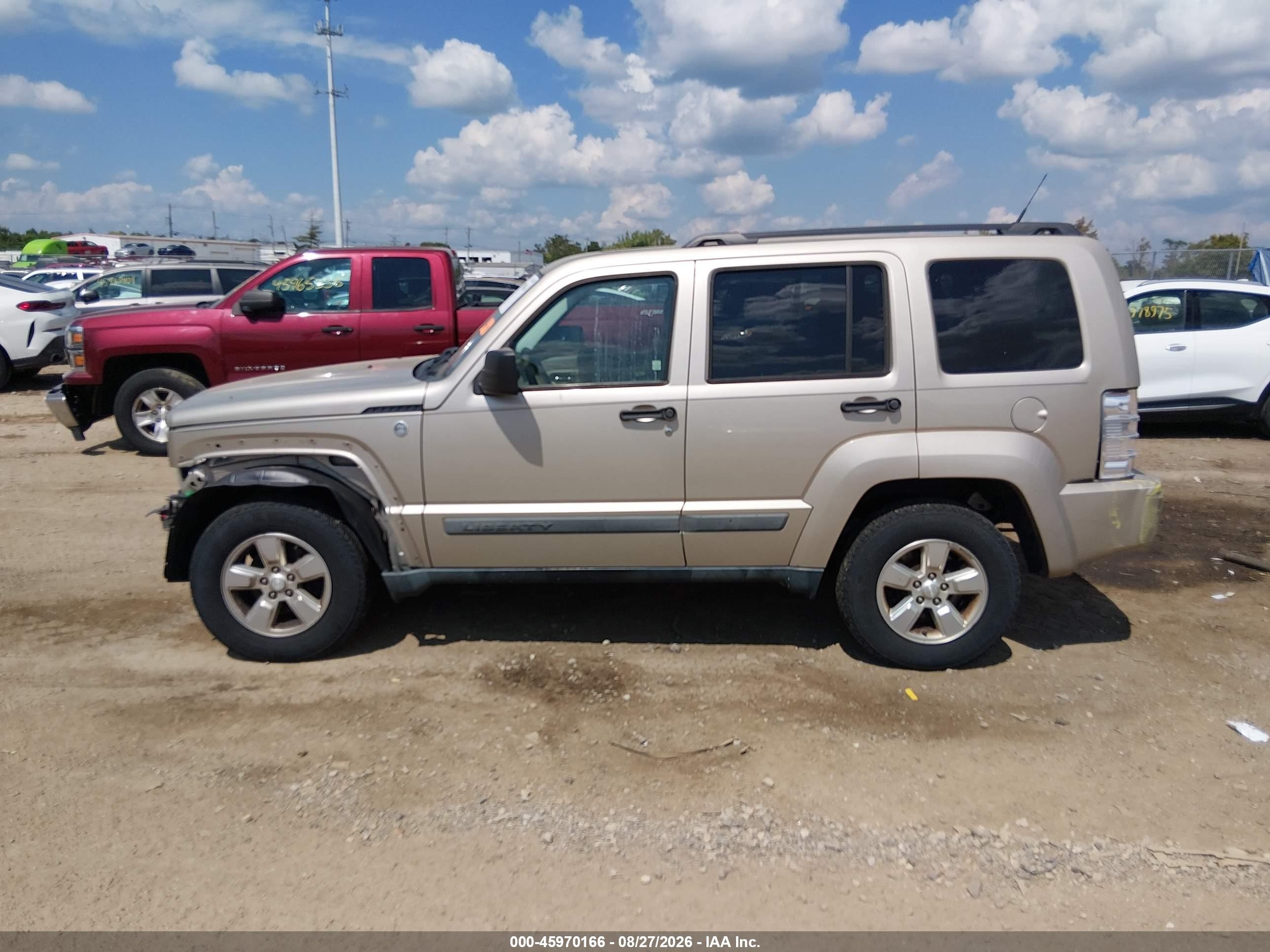 2011 Jeep Liberty Sport Tan vin: 1J4PN2GK5BW545818