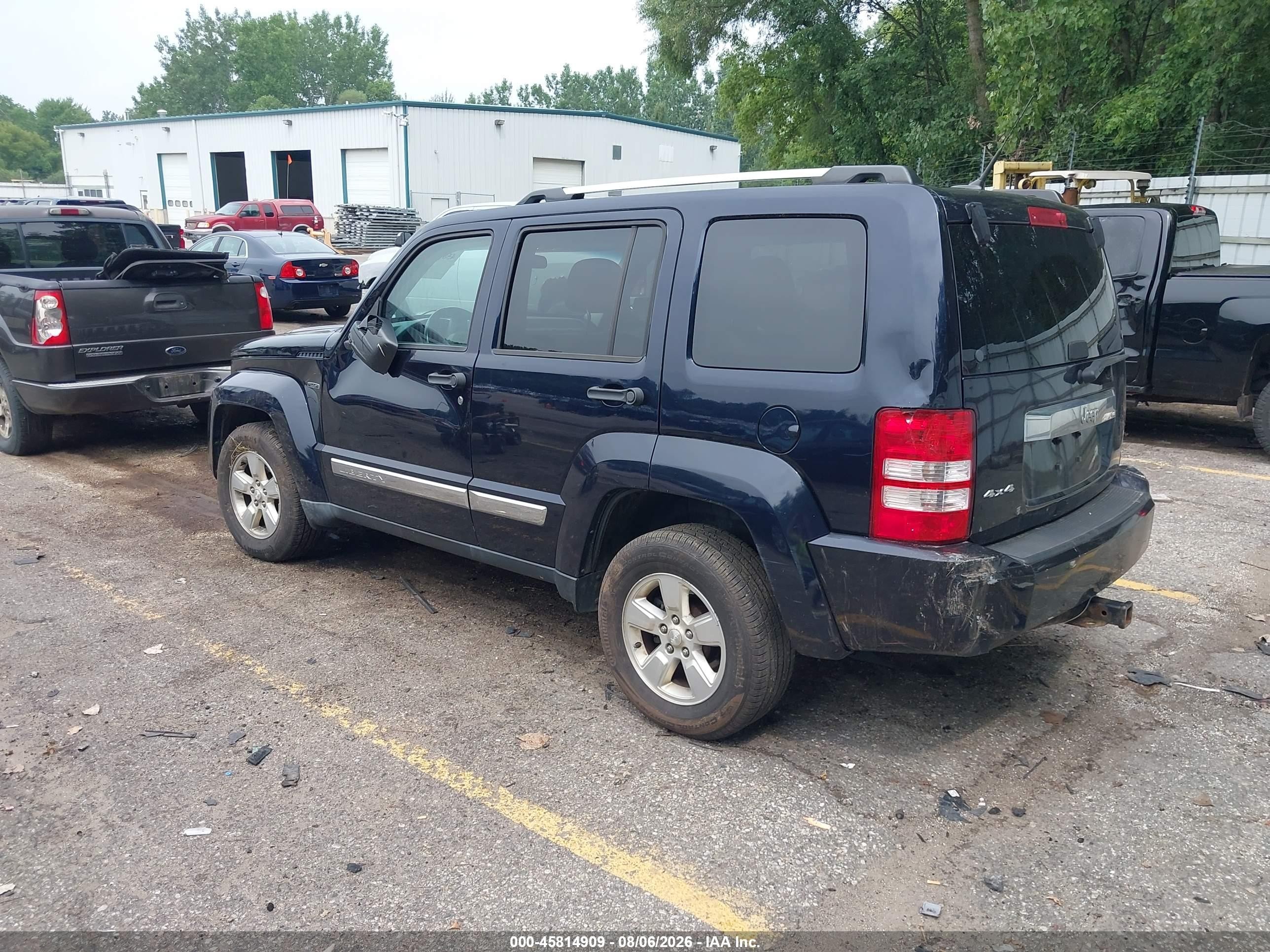 2011 Jeep Liberty Sport Dark Blue vin: 1J4PN2GK5BW549089