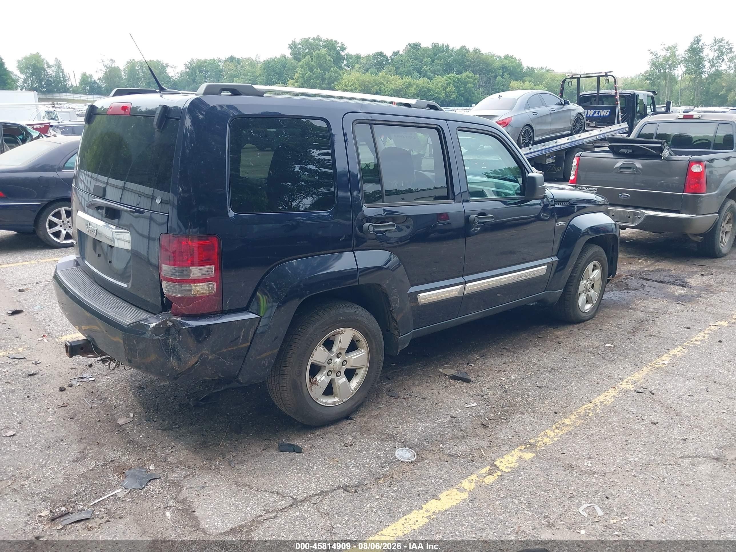 2011 Jeep Liberty Sport Dark Blue vin: 1J4PN2GK5BW549089