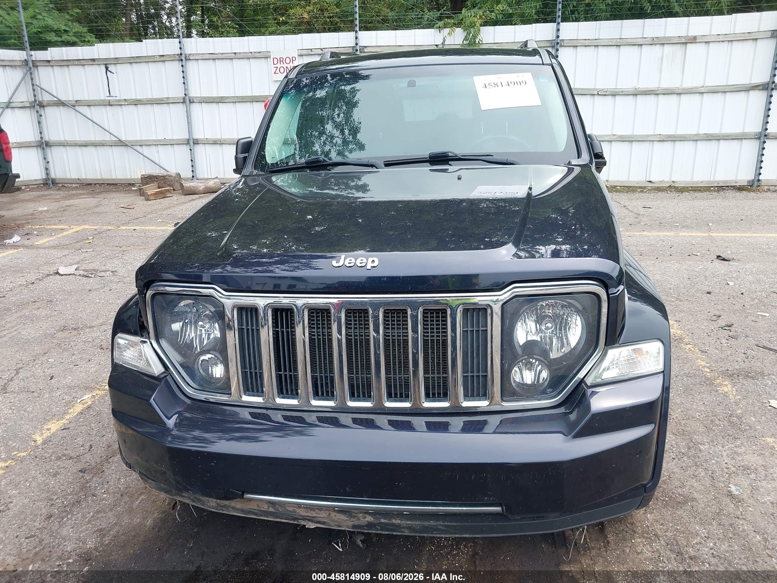 2011 Jeep Liberty Sport Dark Blue vin: 1J4PN2GK5BW549089