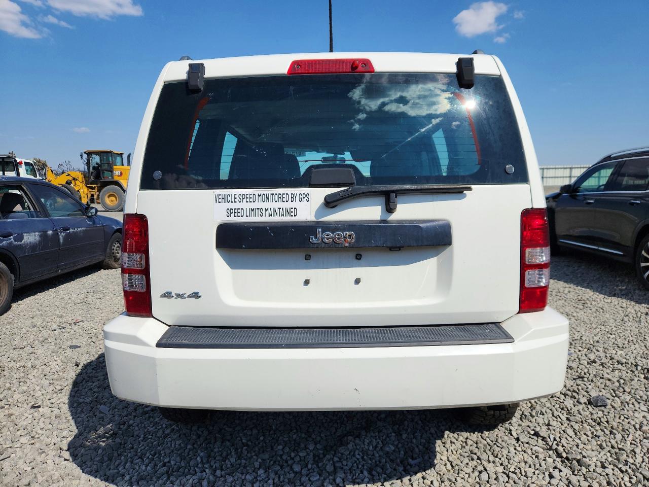 2010 Jeep Liberty Sport Белый vin: 1J4PN2GK6AW106030