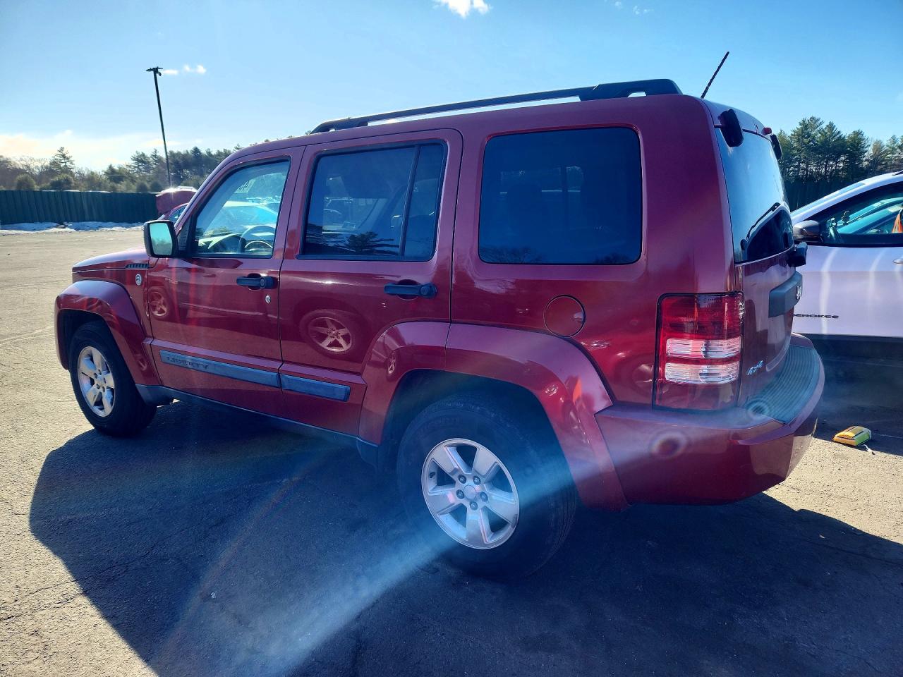 2010 Jeep Liberty Sport Red vin: 1J4PN2GK6AW118498