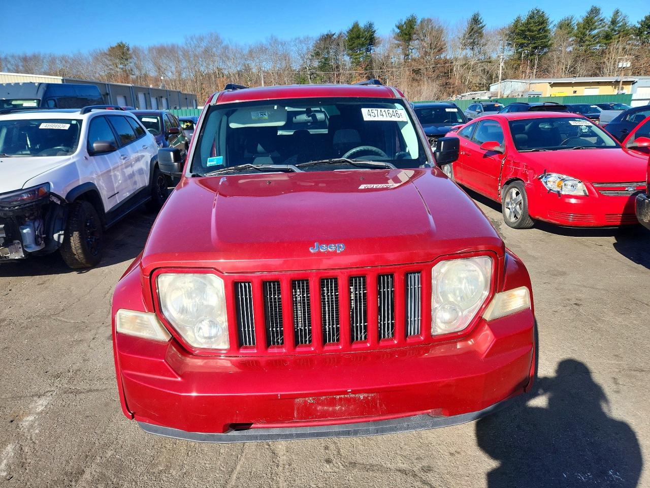2010 Jeep Liberty Sport Red vin: 1J4PN2GK6AW118498