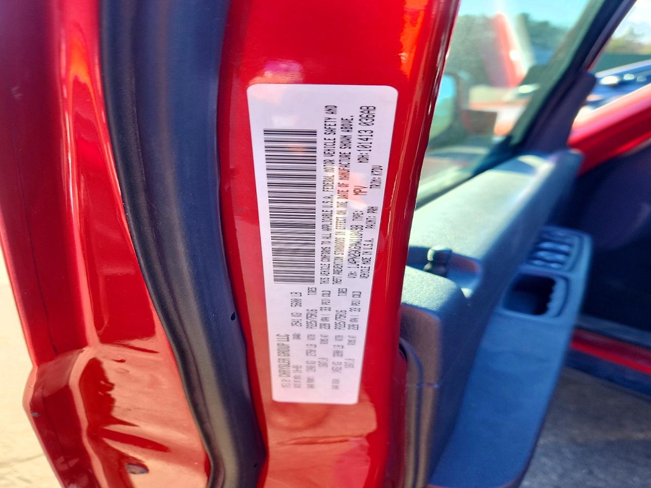 2010 Jeep Liberty Sport Red vin: 1J4PN2GK6AW118498