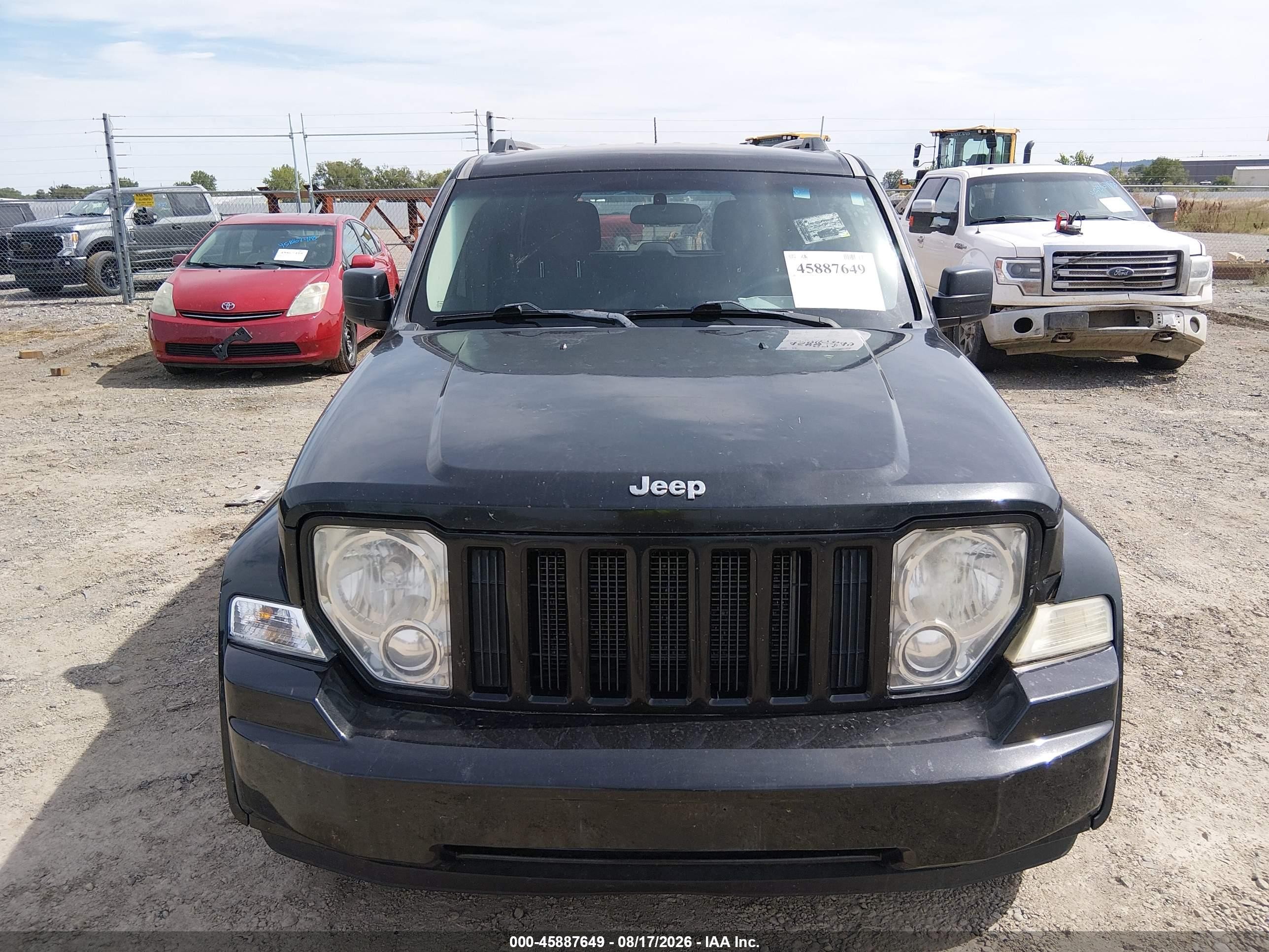 2011 Jeep Liberty Sport Black vin: 1J4PN2GK6BW552597