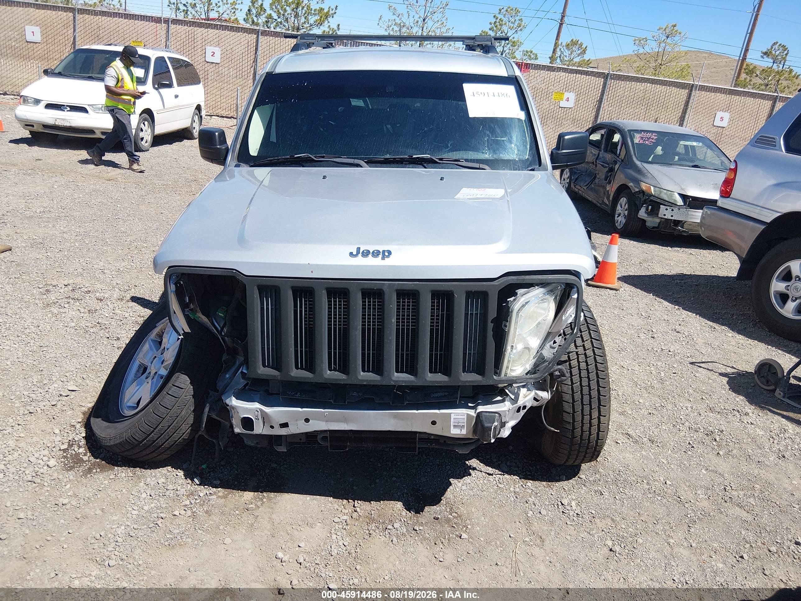 2011 Jeep Liberty Sport Silver vin: 1J4PN2GK6BW561977