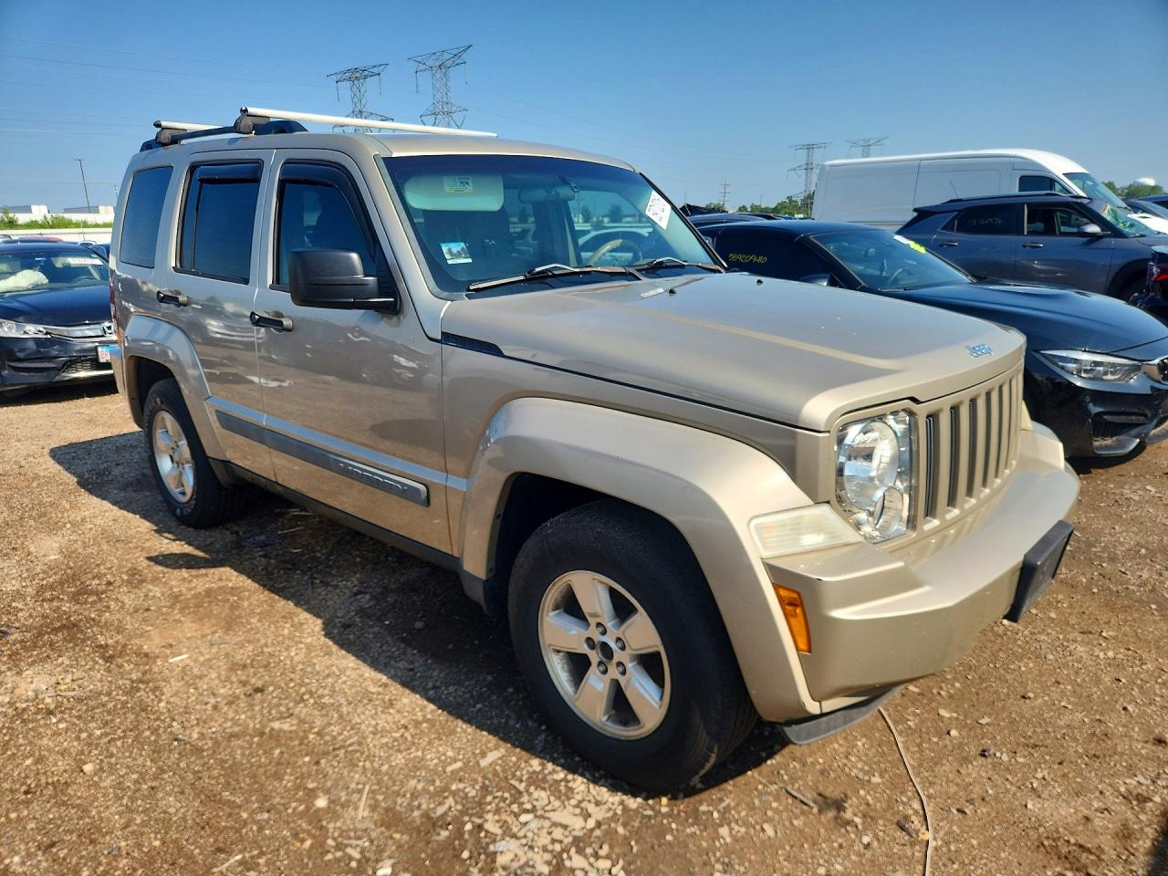 2010 Jeep Liberty Sport Tan vin: 1J4PN2GK7AW159805
