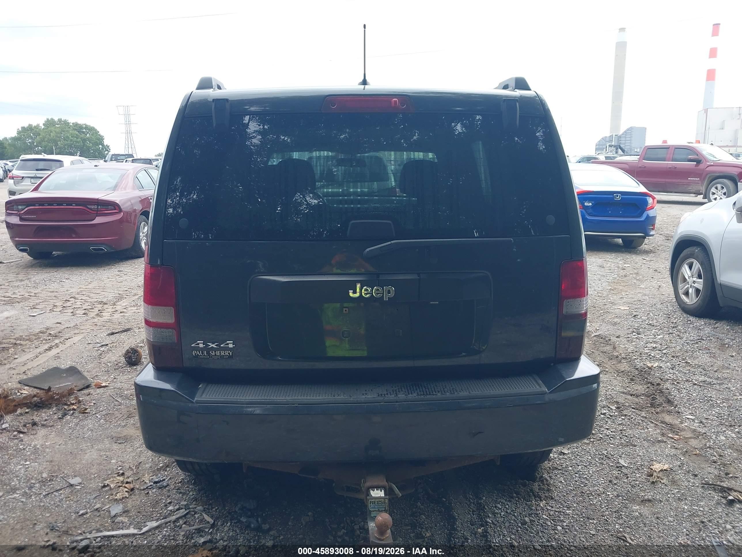 2010 Jeep Liberty Sport Серый vin: 1J4PN2GK8AW166682