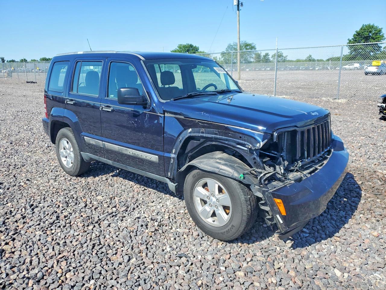 2011 Jeep Liberty Sport Blue vin: 1J4PN2GK8BW523070
