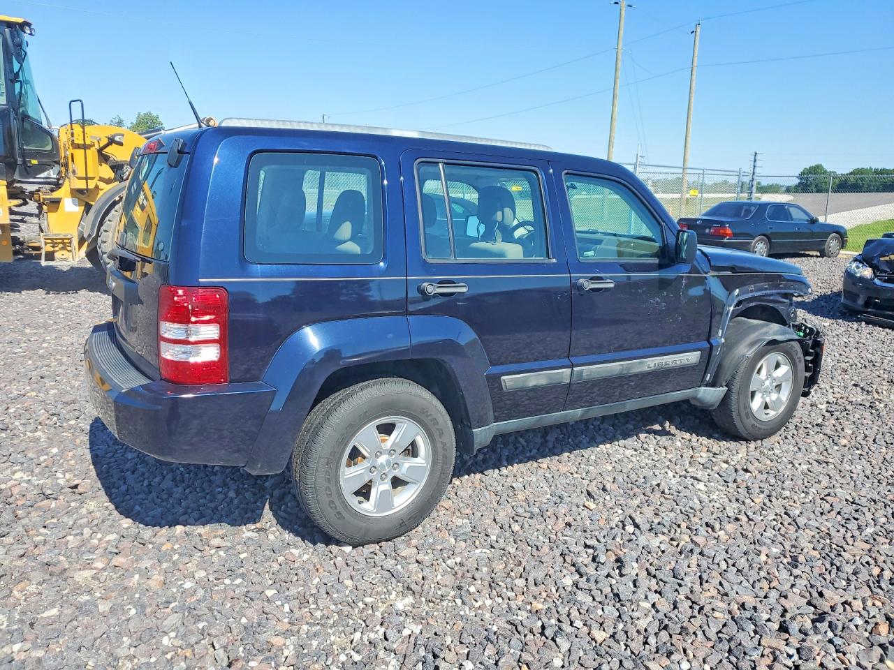 2011 Jeep Liberty Sport Blue vin: 1J4PN2GK8BW523070
